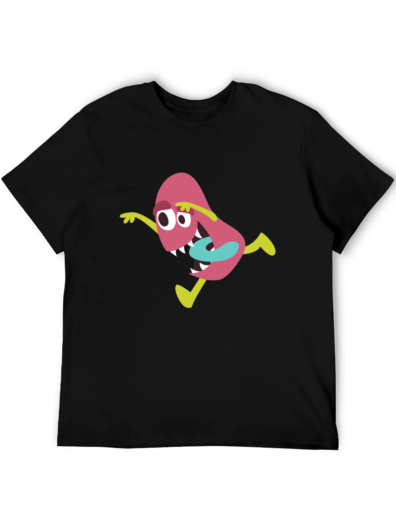 Funky Germ Graphic Tee - Black Cotton Shirt