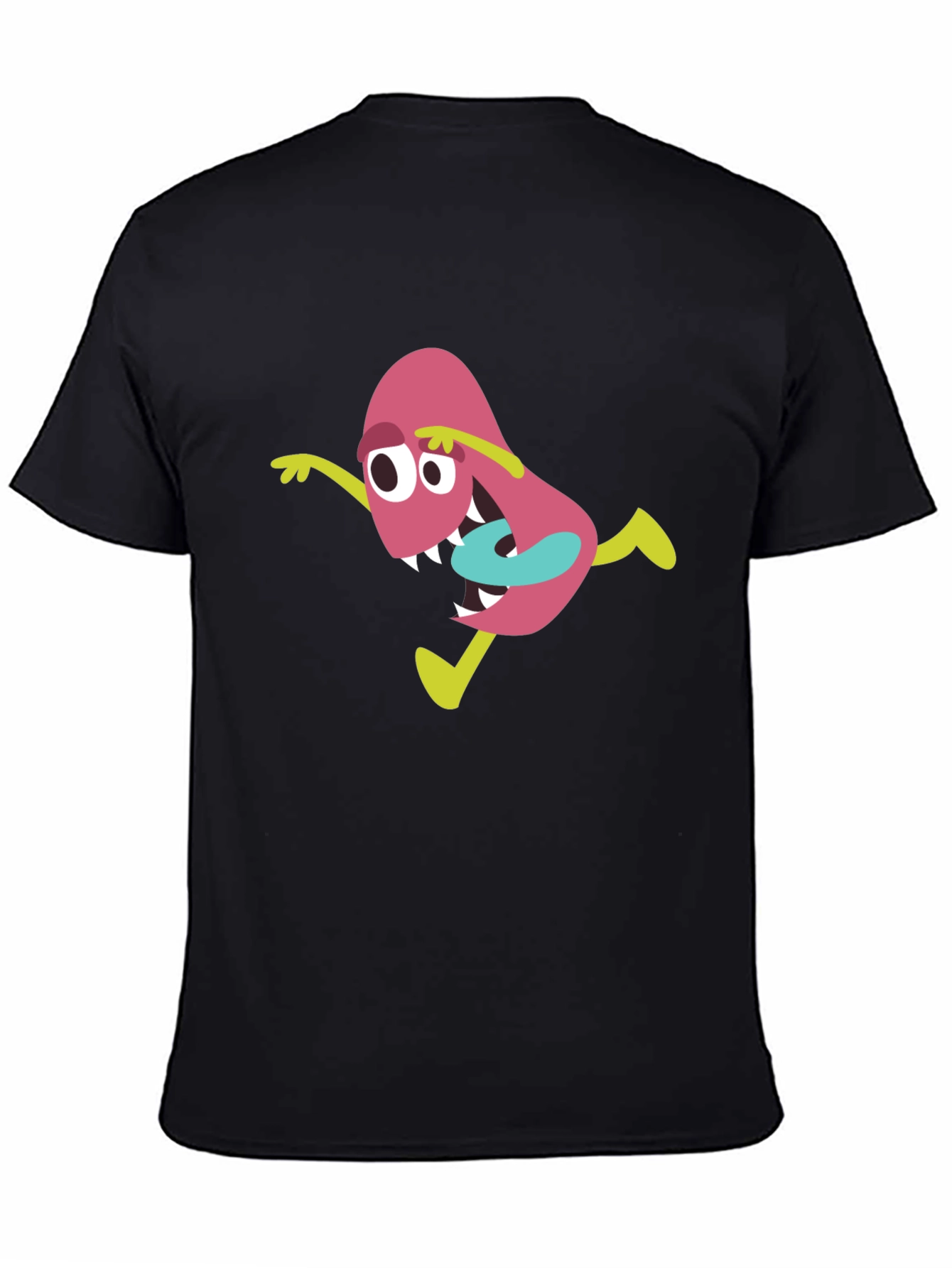 Funky Germ Graphic Tee - Black Cotton Shirt