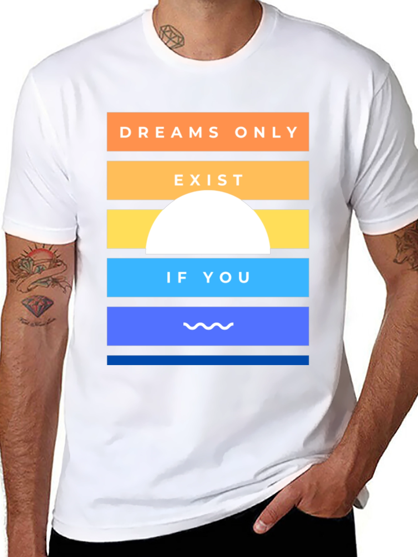 Dreams Exist Graphic Tee - Unisex Cotton T-Shirt