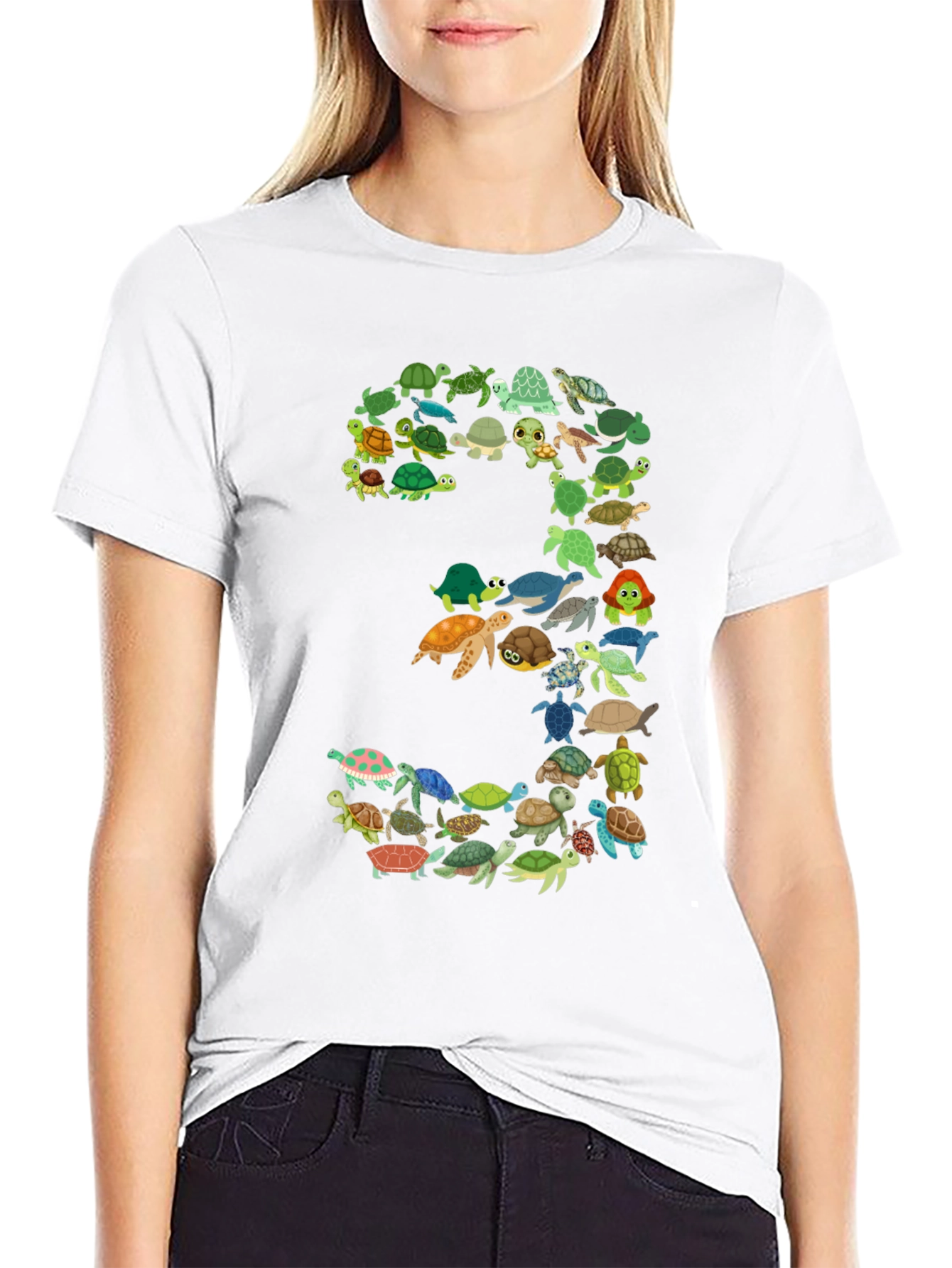 Turtle Number Three T-Shirt