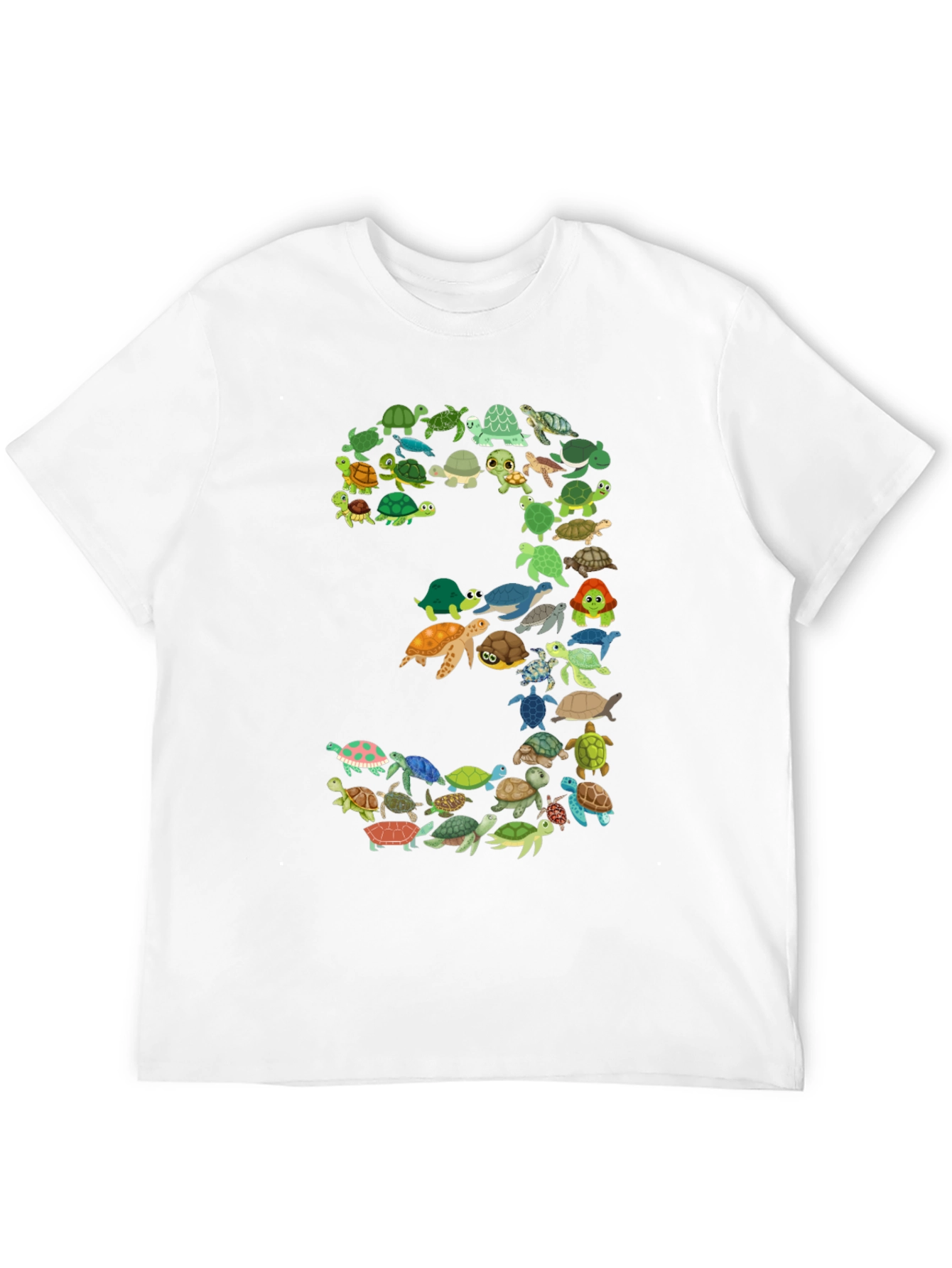 Turtle Number Three T-Shirt