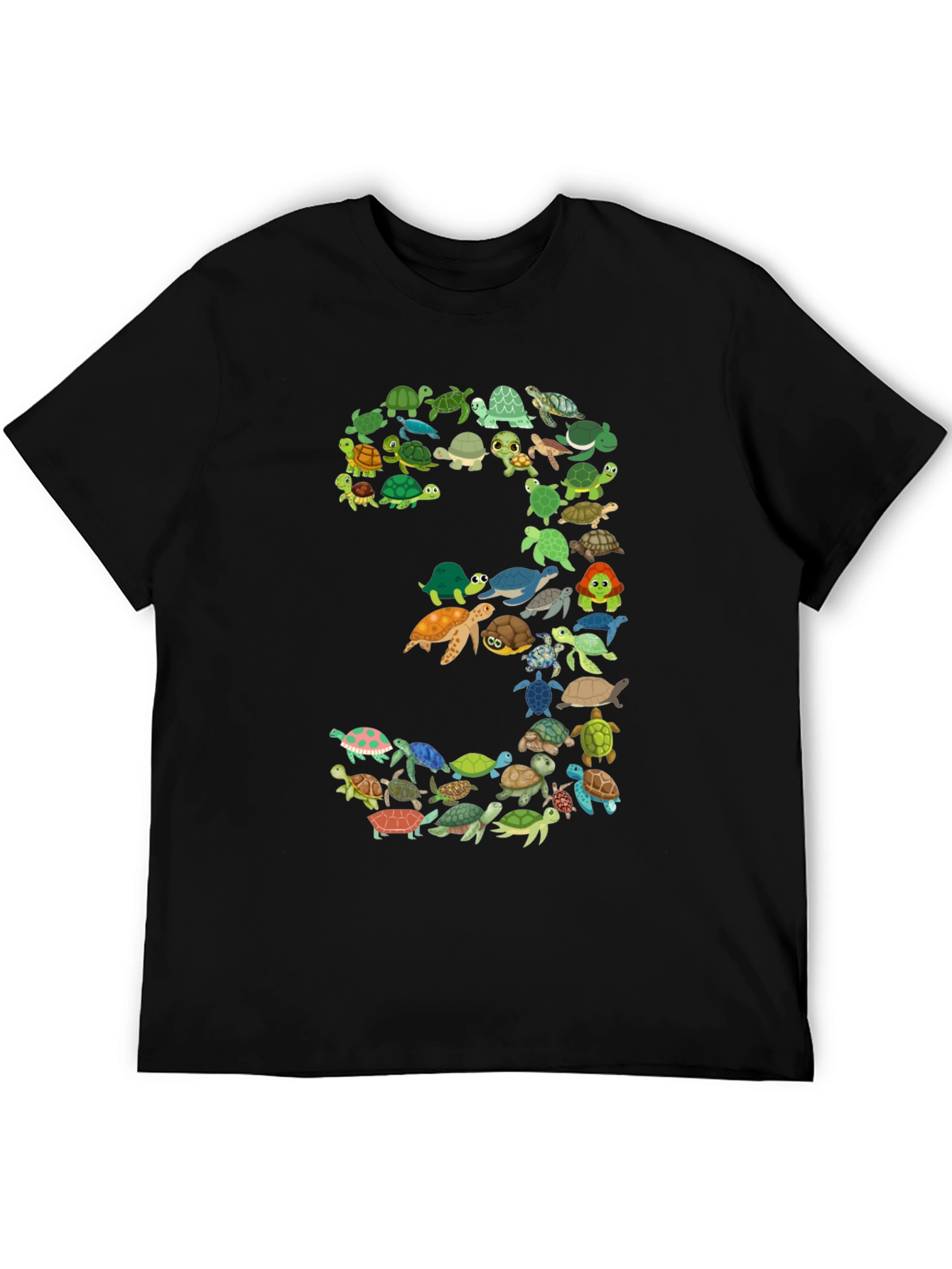 Turtle Number Three T-Shirt