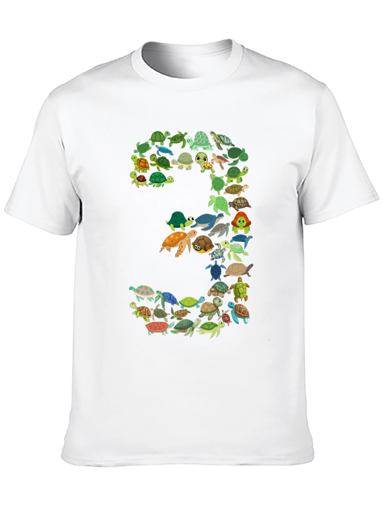 Turtle Number Three T-Shirt