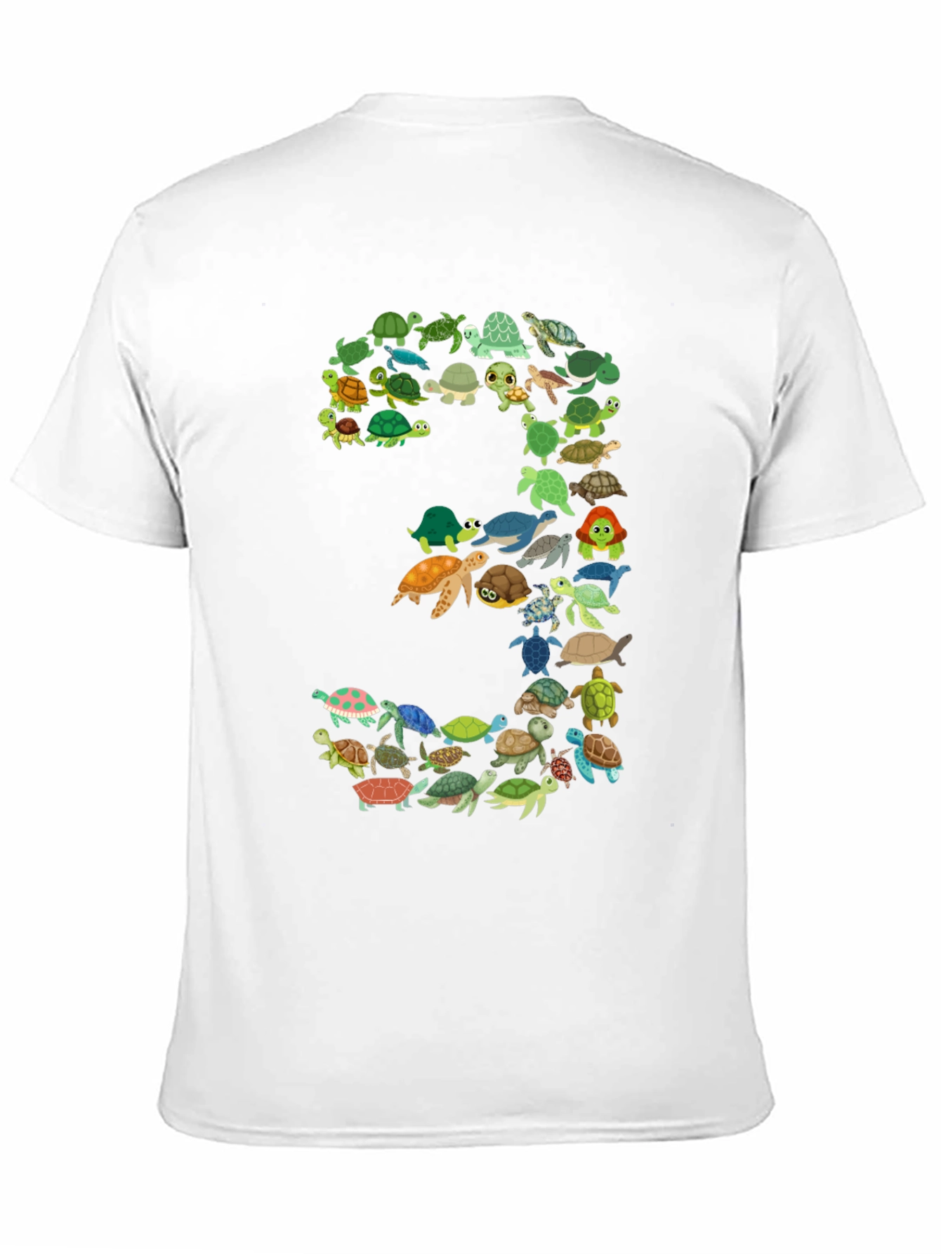Turtle Number Three T-Shirt