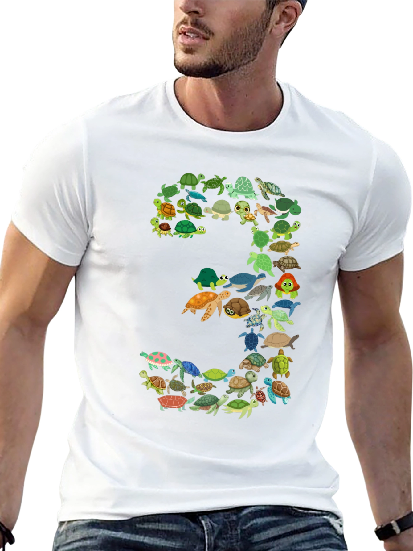 Turtle Number Three T-Shirt