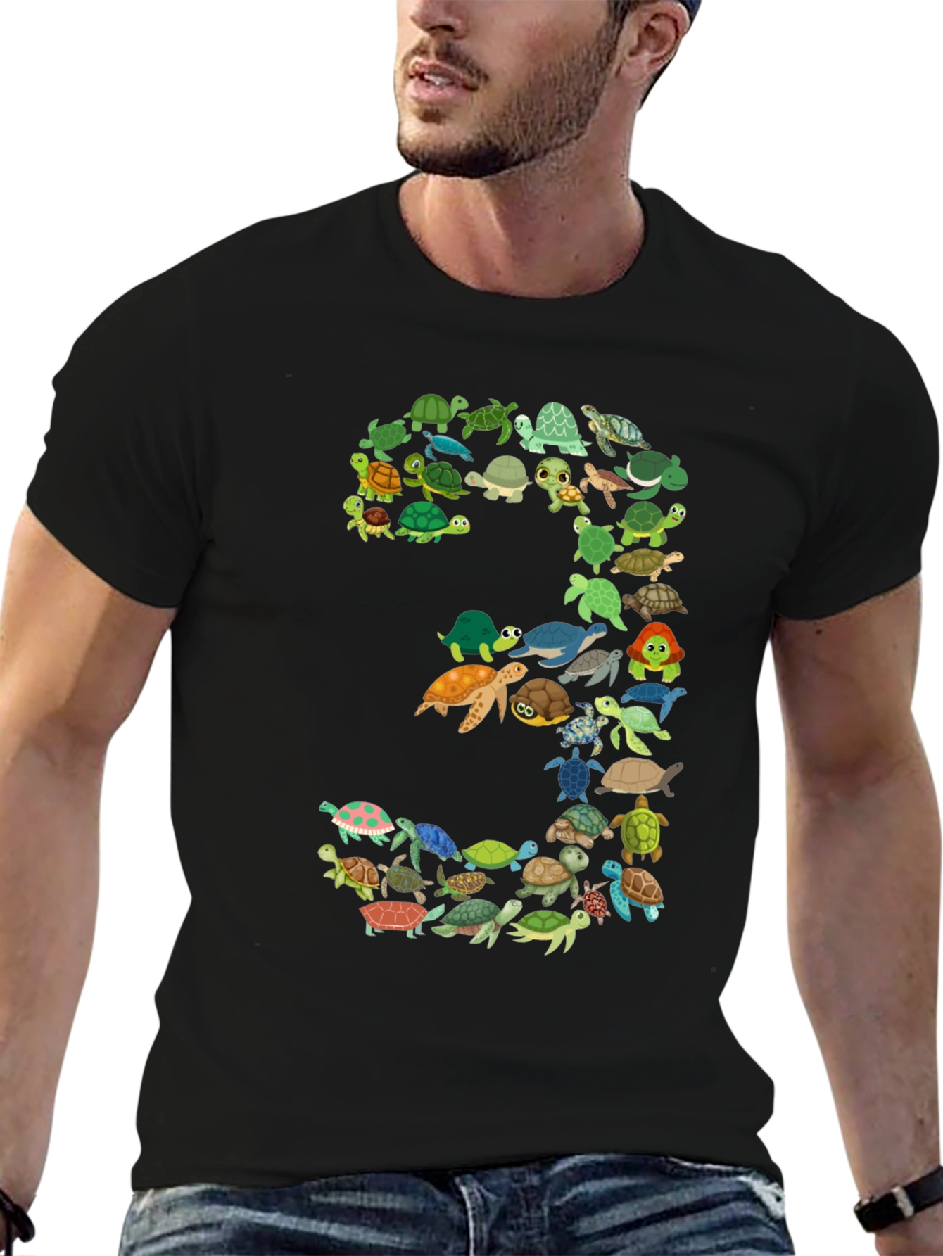 Turtle Number Three T-Shirt