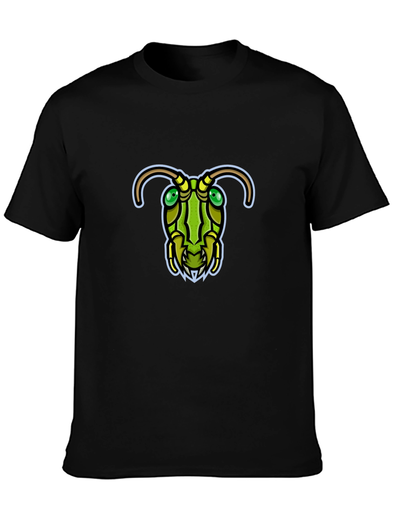 Cool Ant Head Graphic Black T-Shirt