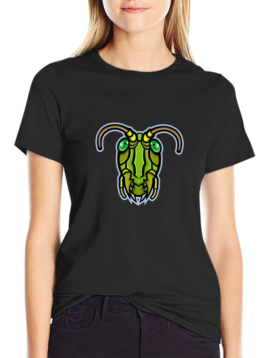Cool Ant Head Graphic Black T-Shirt