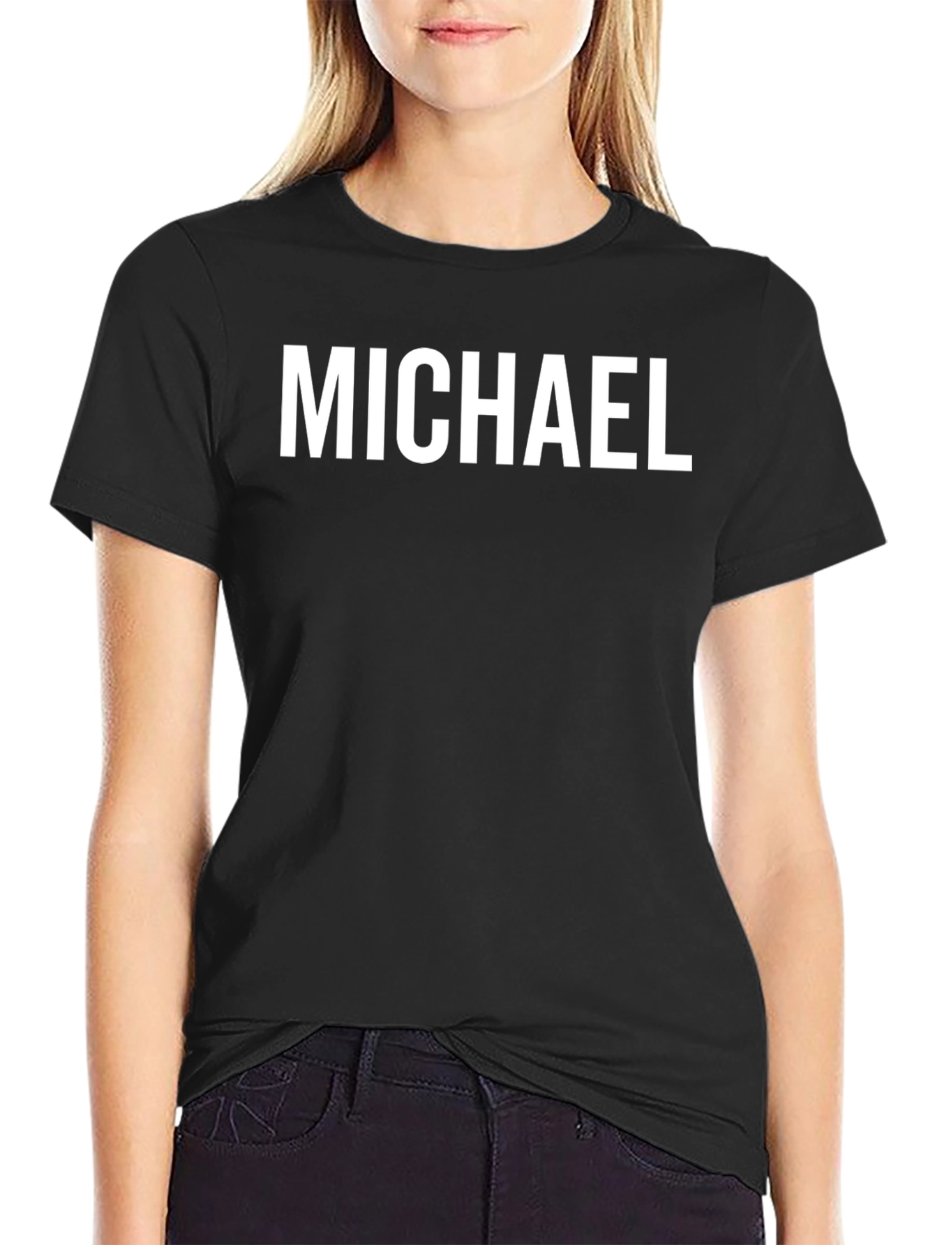 Michael Name T-Shirt - Custom Text Tee