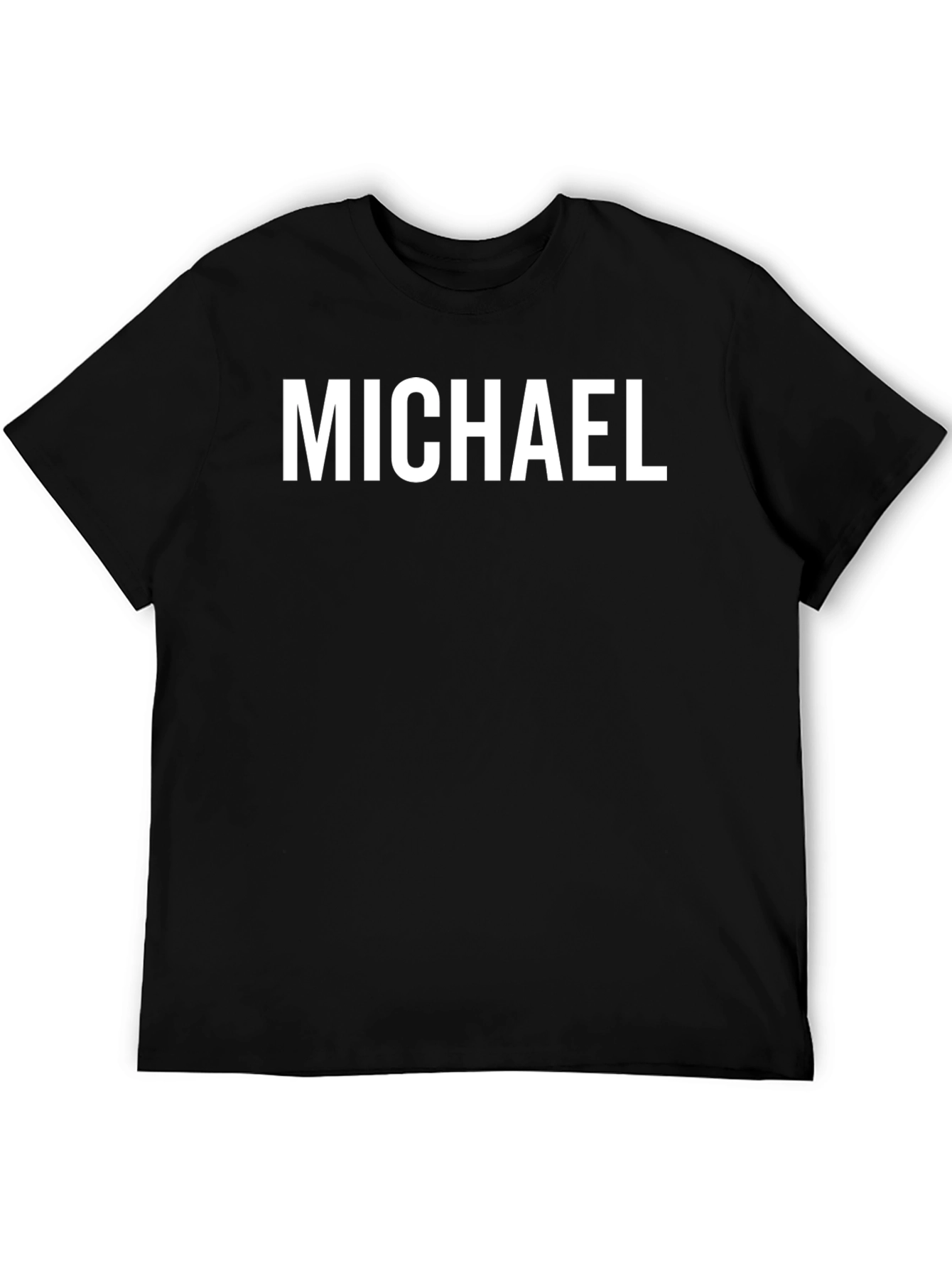 Michael Name T-Shirt - Custom Text Tee