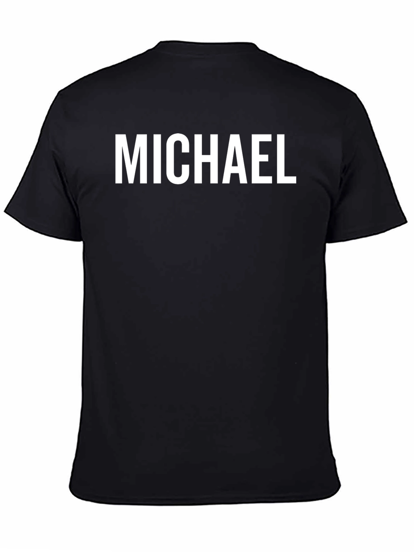 Michael Name T-Shirt - Custom Text Tee