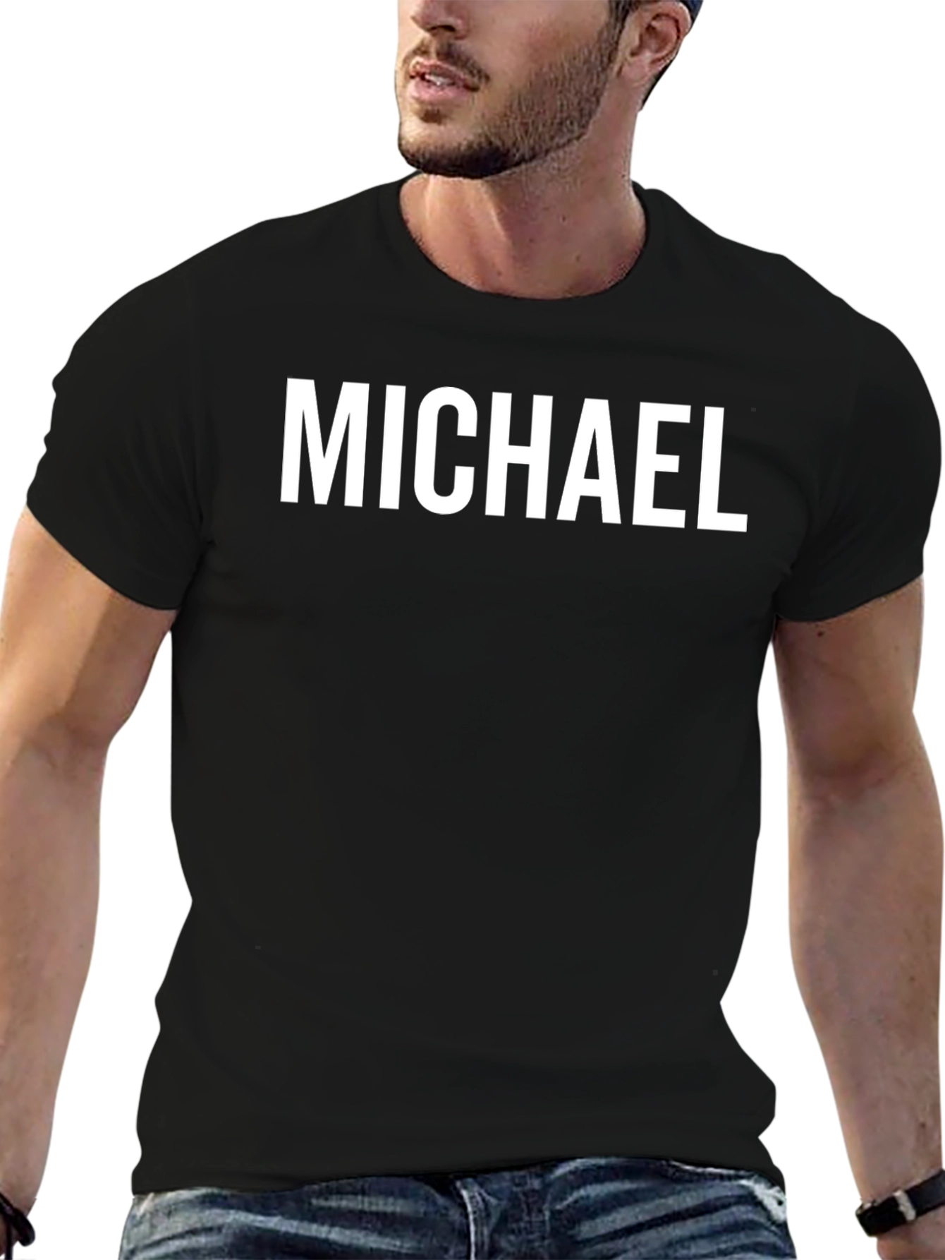 Michael Name T-Shirt - Custom Text Tee