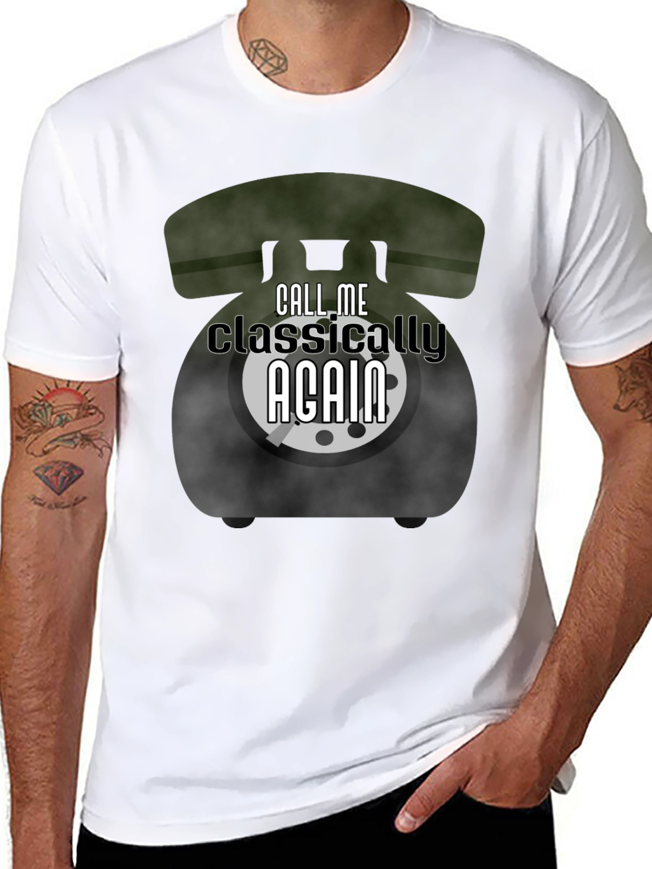 Retro Call Me Classically Again T-Shirt