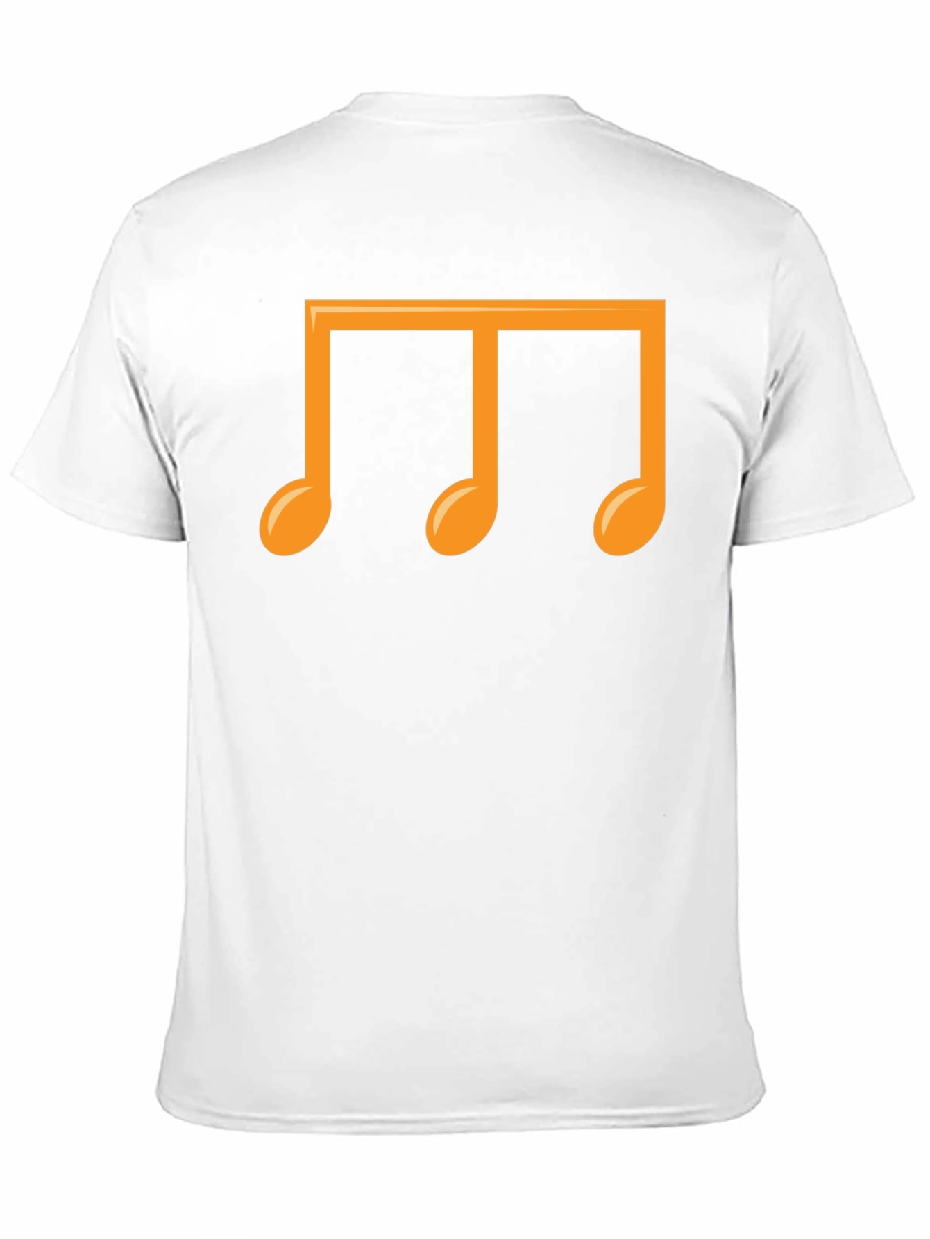 Musical Notes Graphic T-Shirt - Black