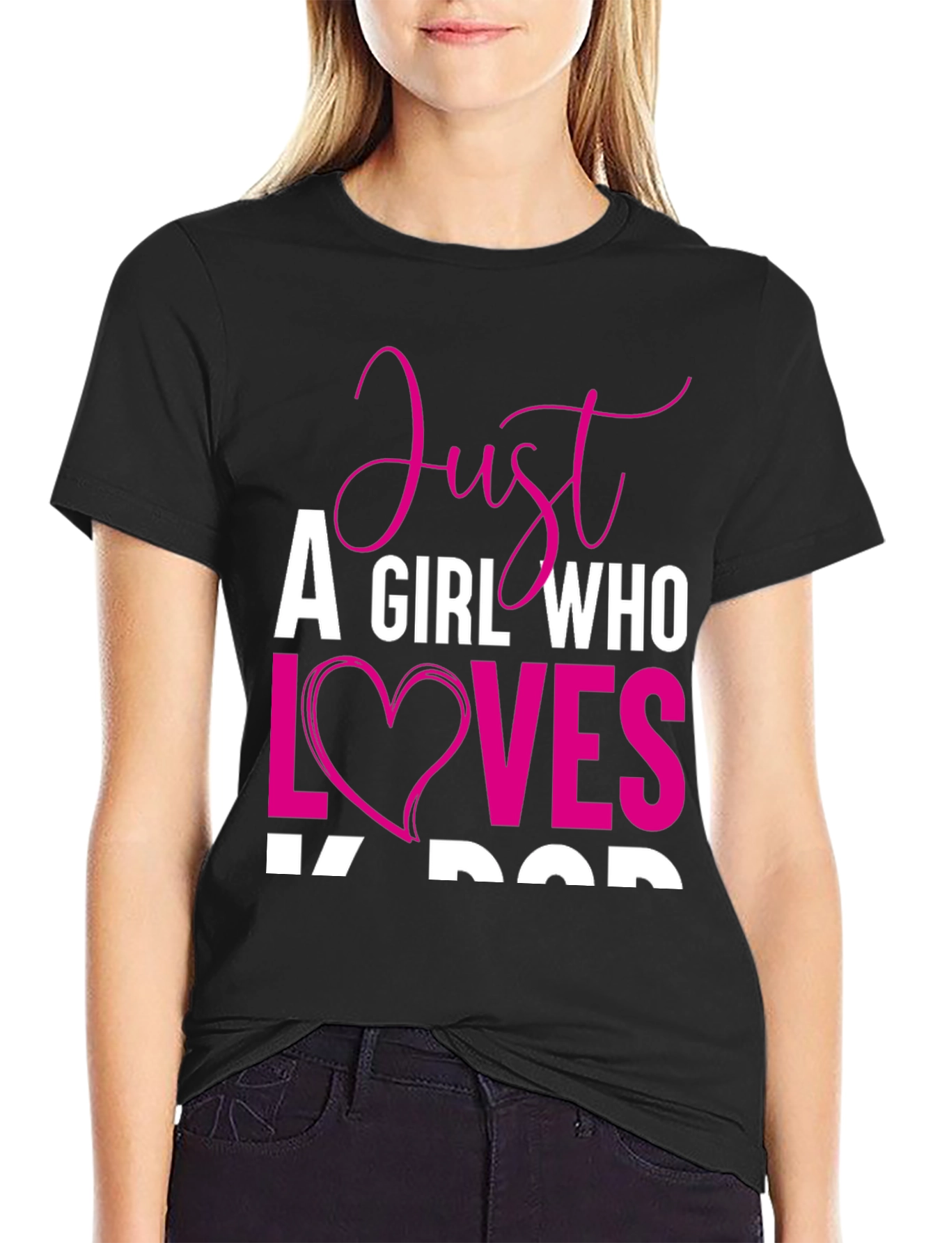 Just a Girl Who Loves K-Pop T-Shirt