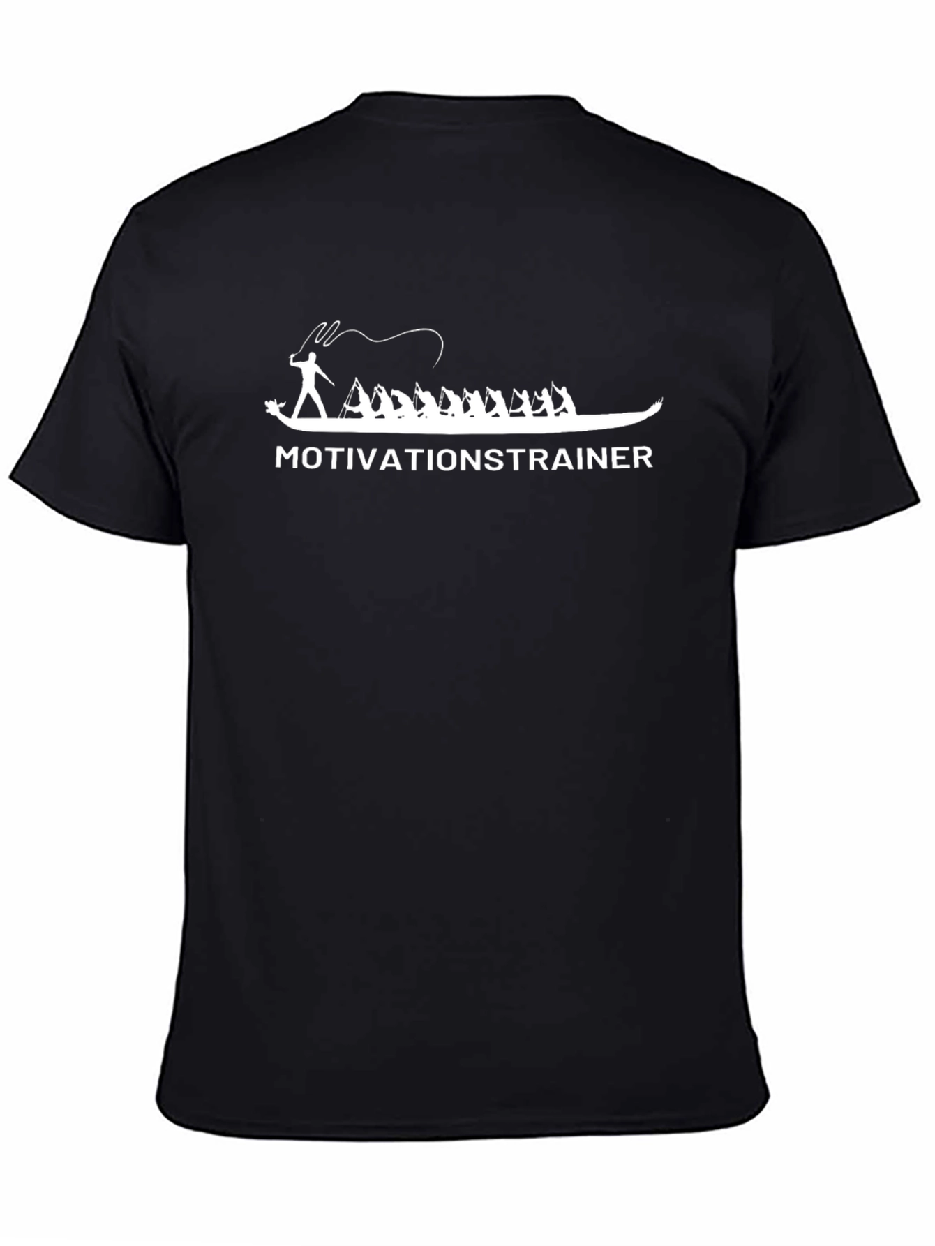 Motivation Trainer Black T-Shirt