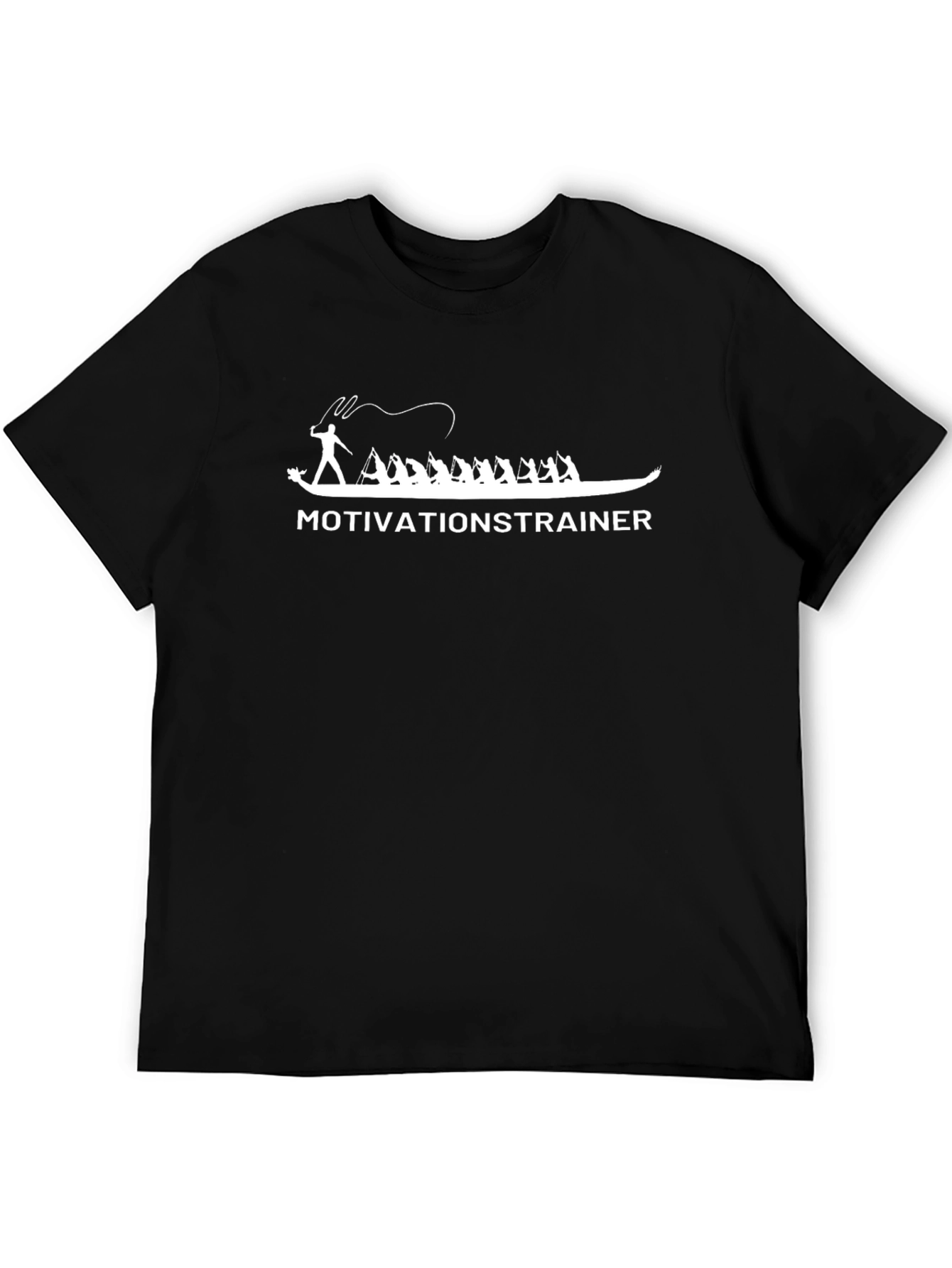 Motivation Trainer Black T-Shirt