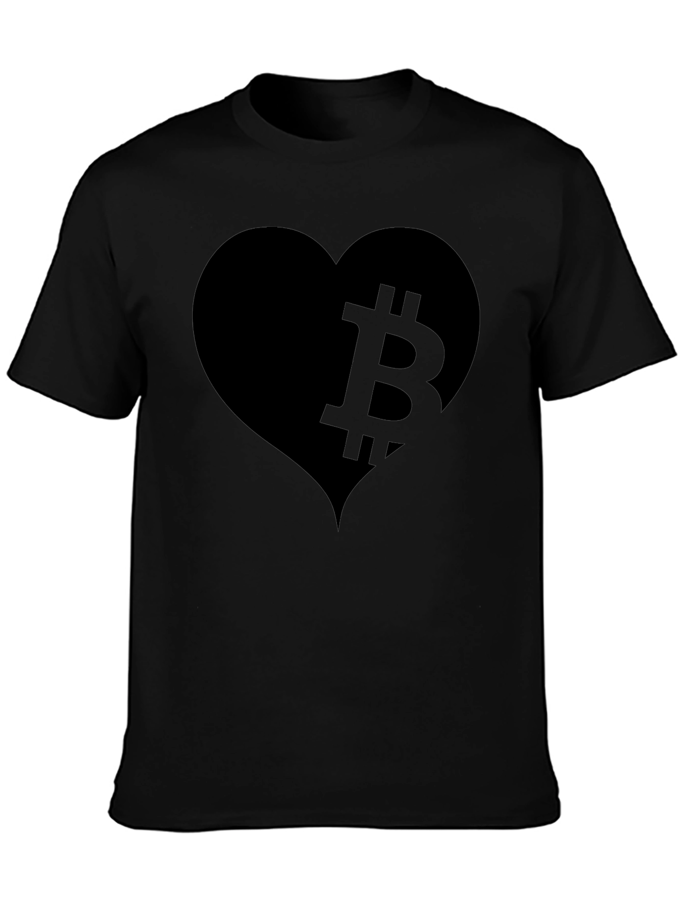 Bitcoin Heart T-Shirt - Crypto Love Tee