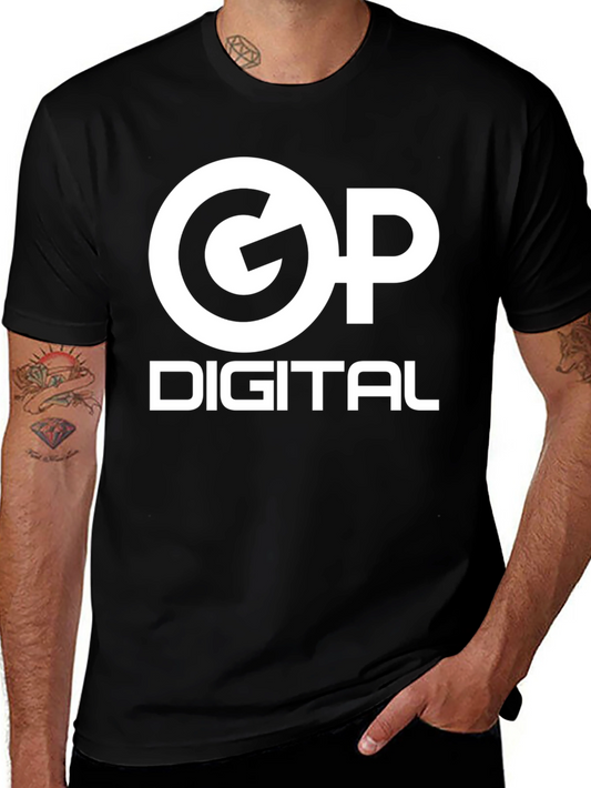 GP Digital Black Graphic Tee
