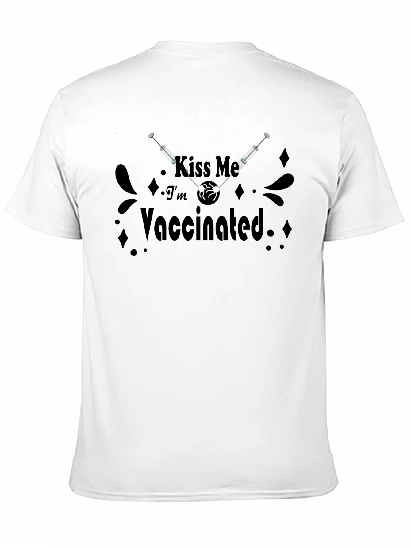 Kiss Me Im Vaccinated T-Shirt