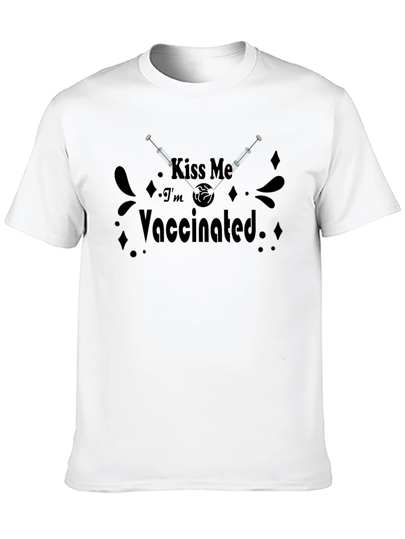 Kiss Me Im Vaccinated T-Shirt