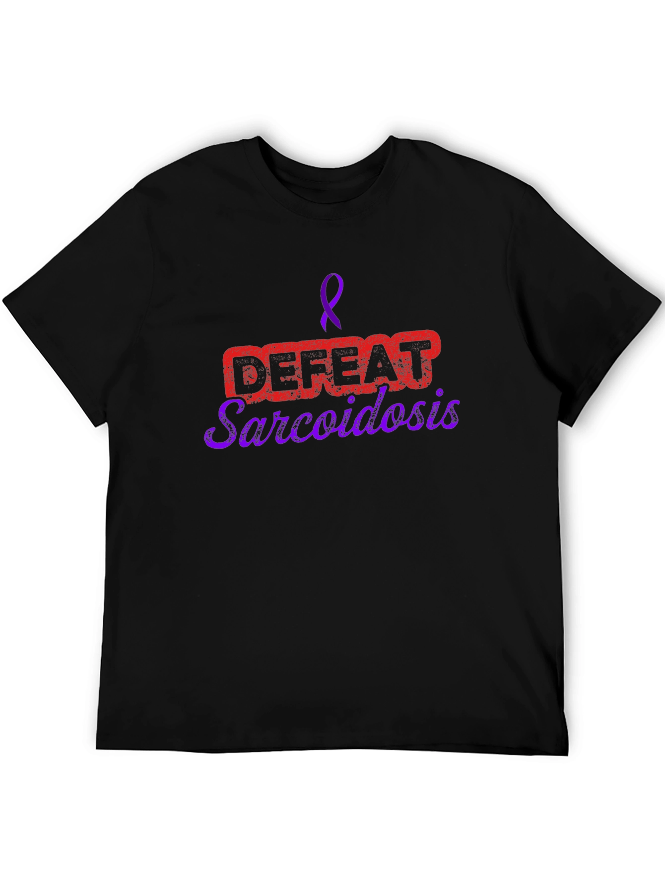 Sarcoidosis Awareness Black T-Shirt