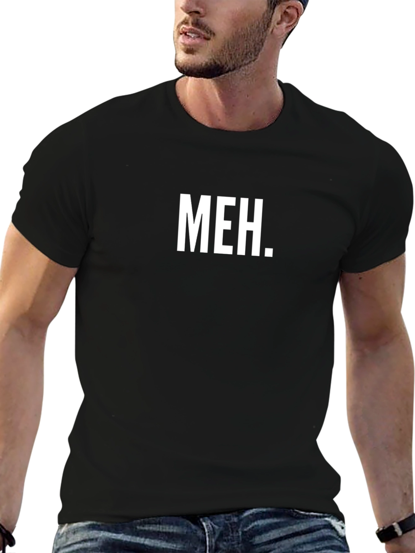 Meh. Graphic Tee - Unisex Soft Cotton T-Shirt