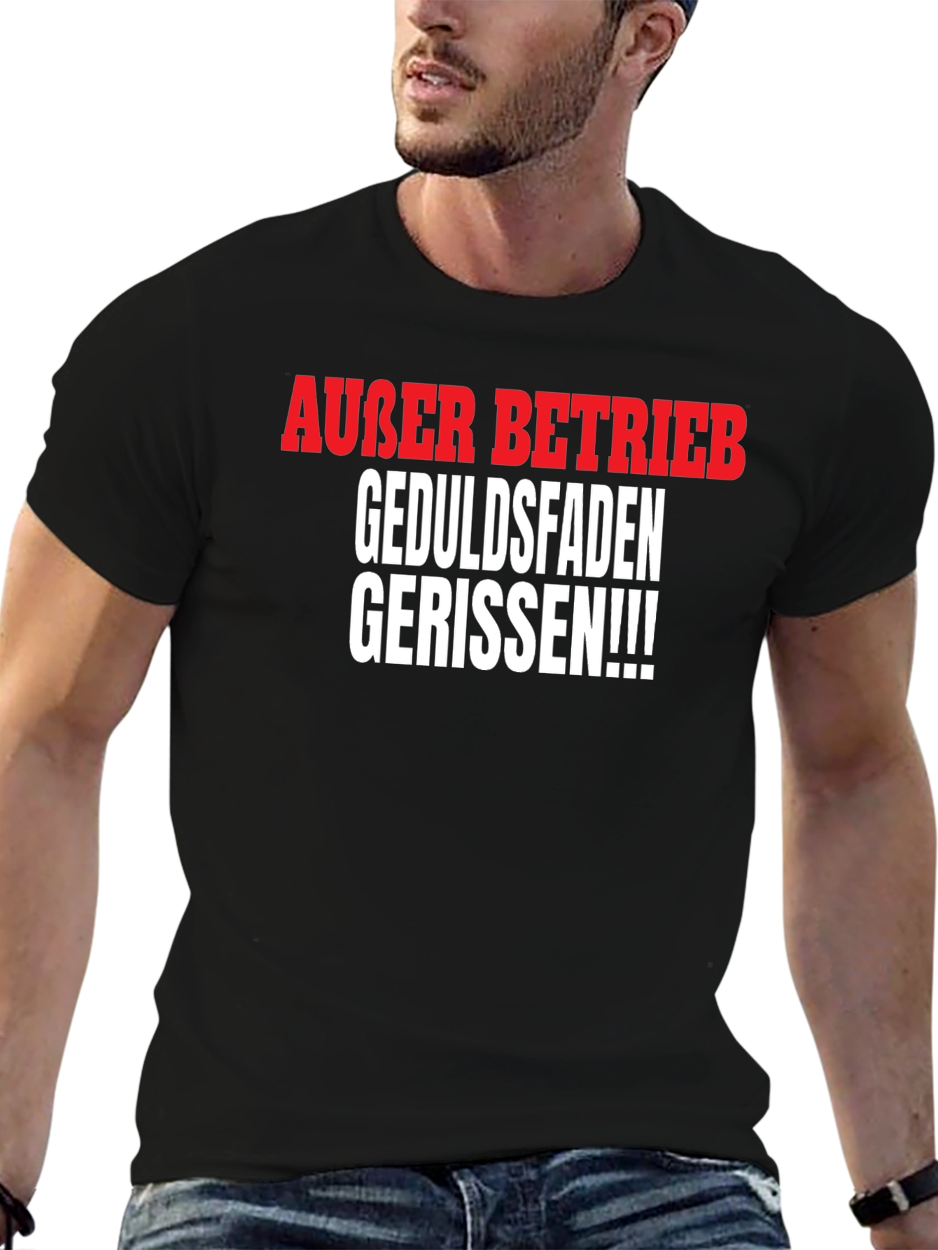 Außer Betrieb T-Shirt - Patience Out of Order