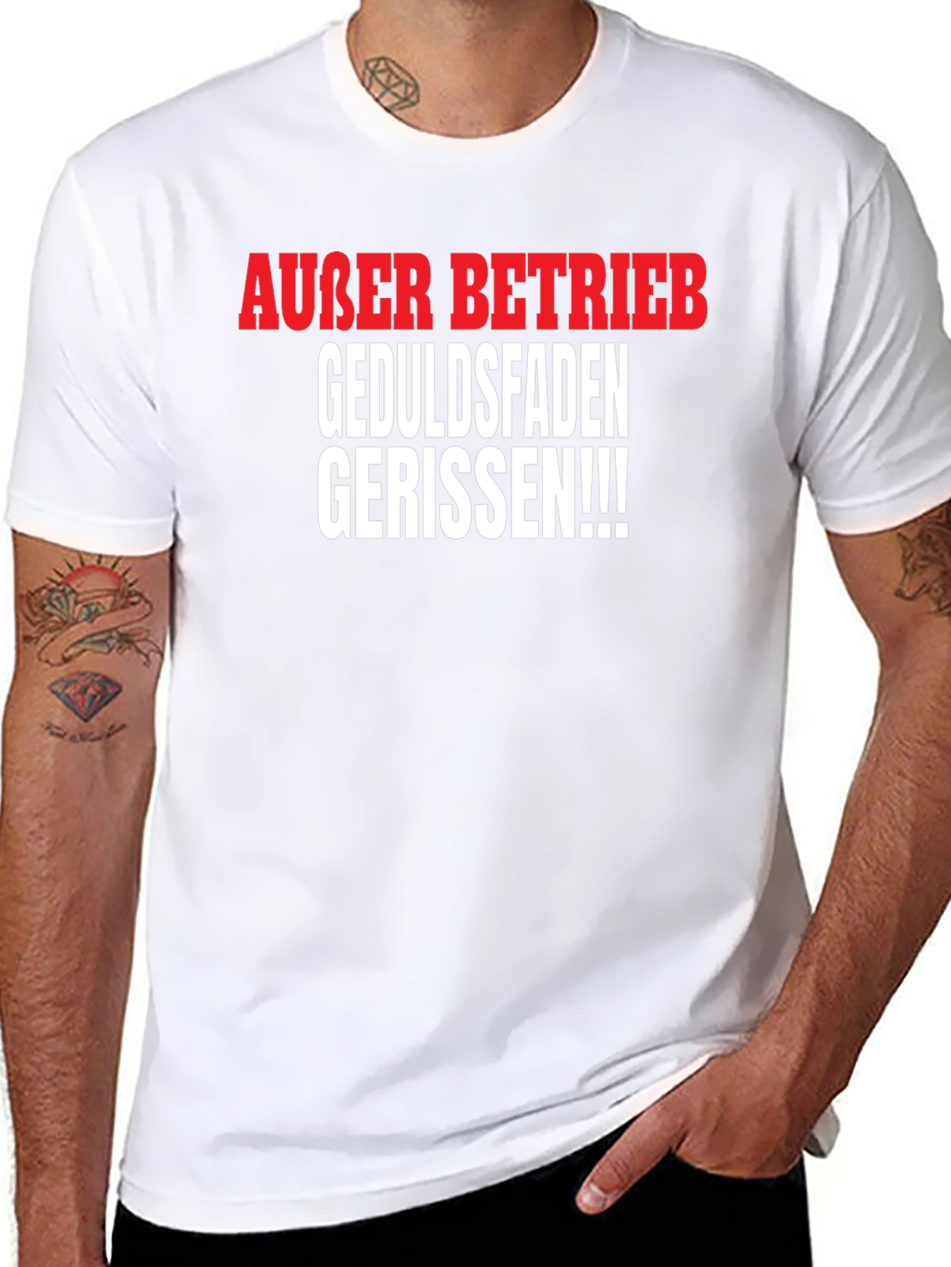 Außer Betrieb T-Shirt - Patience Out of Order