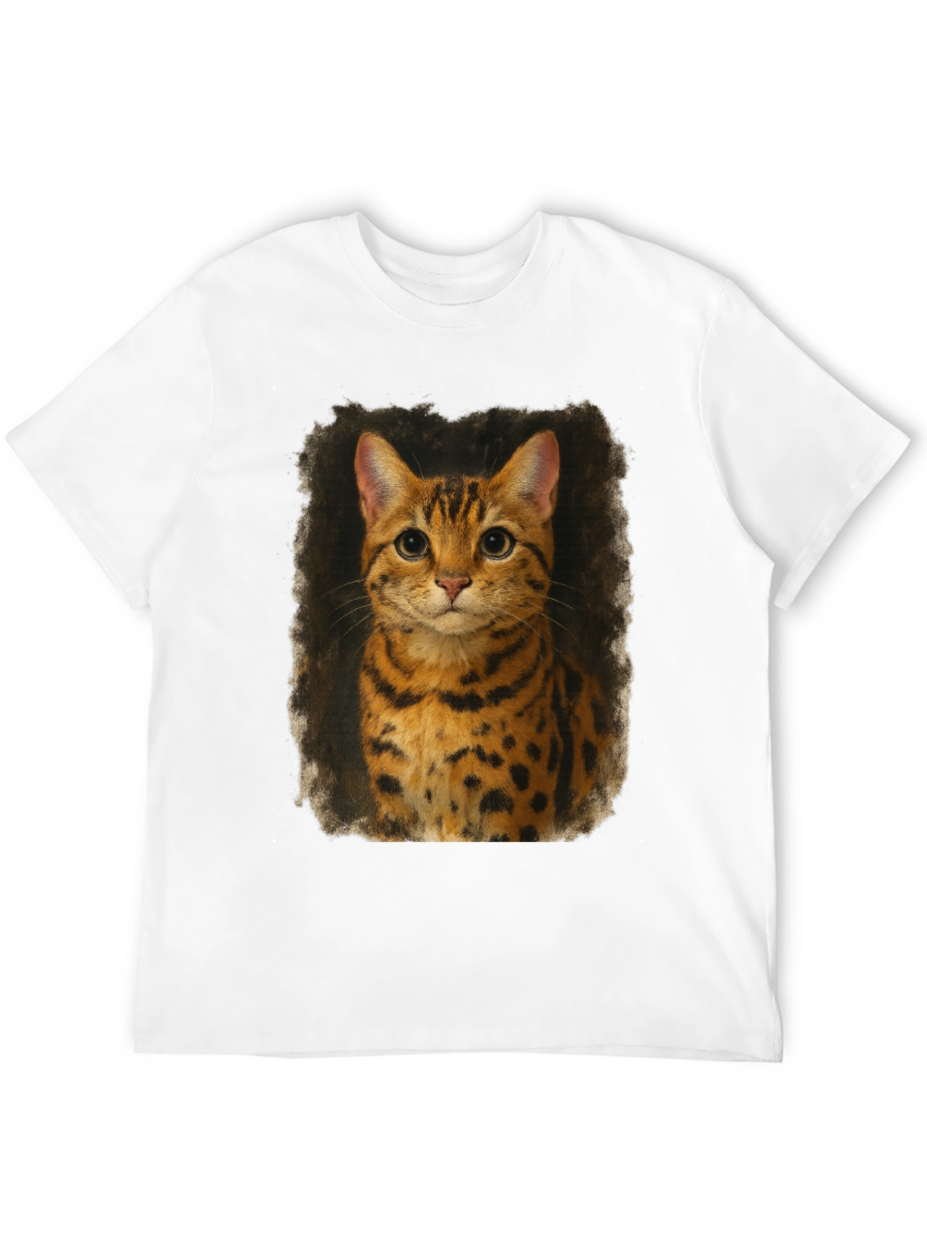 Bengal Cat Graphic Print T-Shirt - Unisex