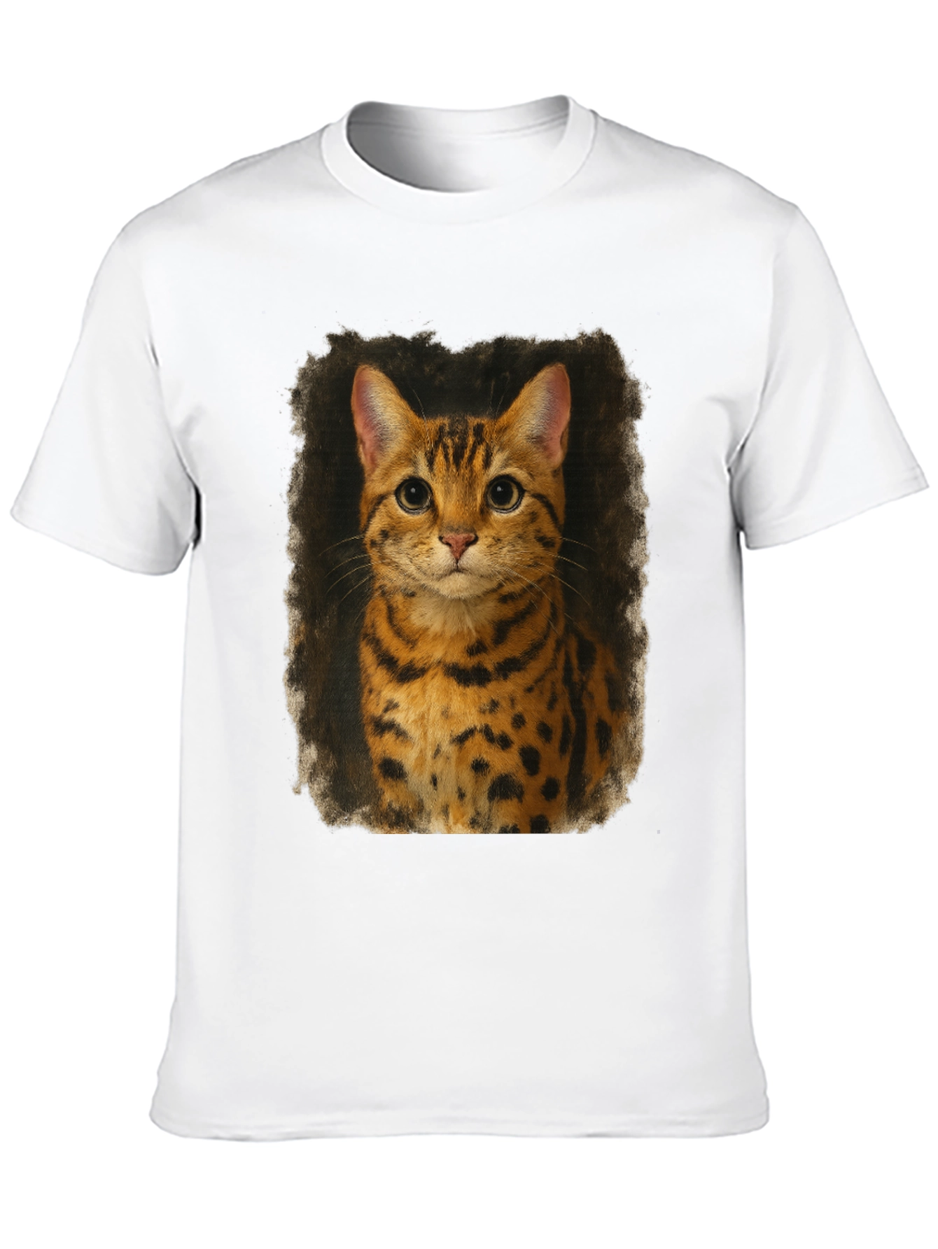 Bengal Cat Graphic Print T-Shirt - Unisex