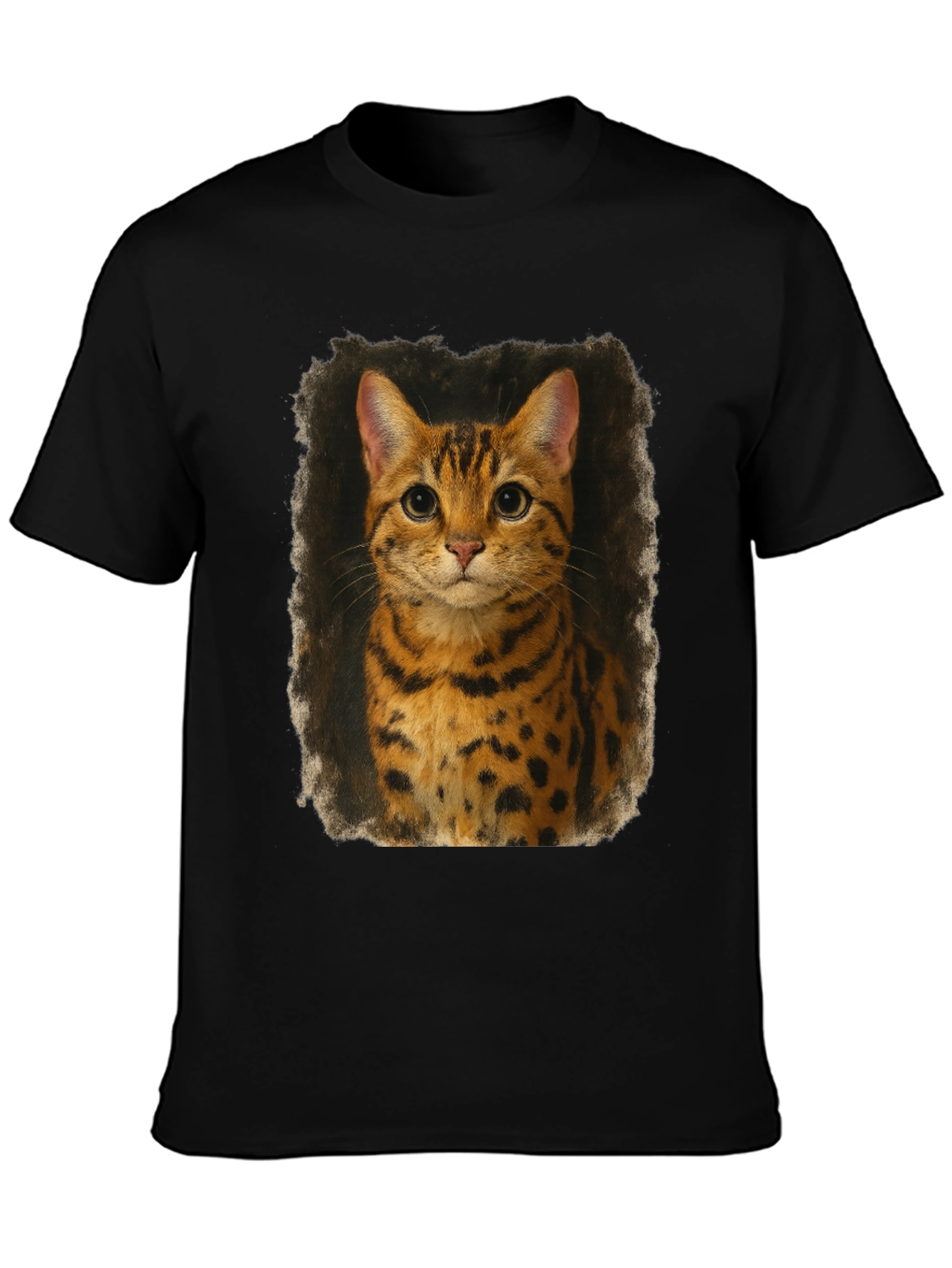 Bengal Cat Graphic Print T-Shirt - Unisex