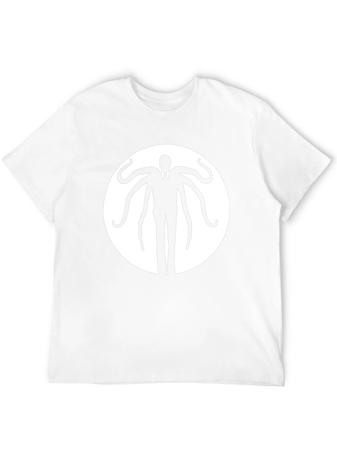 Slender Man Graphic Tee - Black