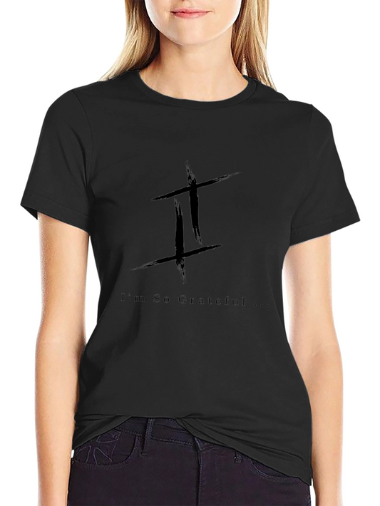 Grateful Graphic Tee - Mens Black T-Shirt