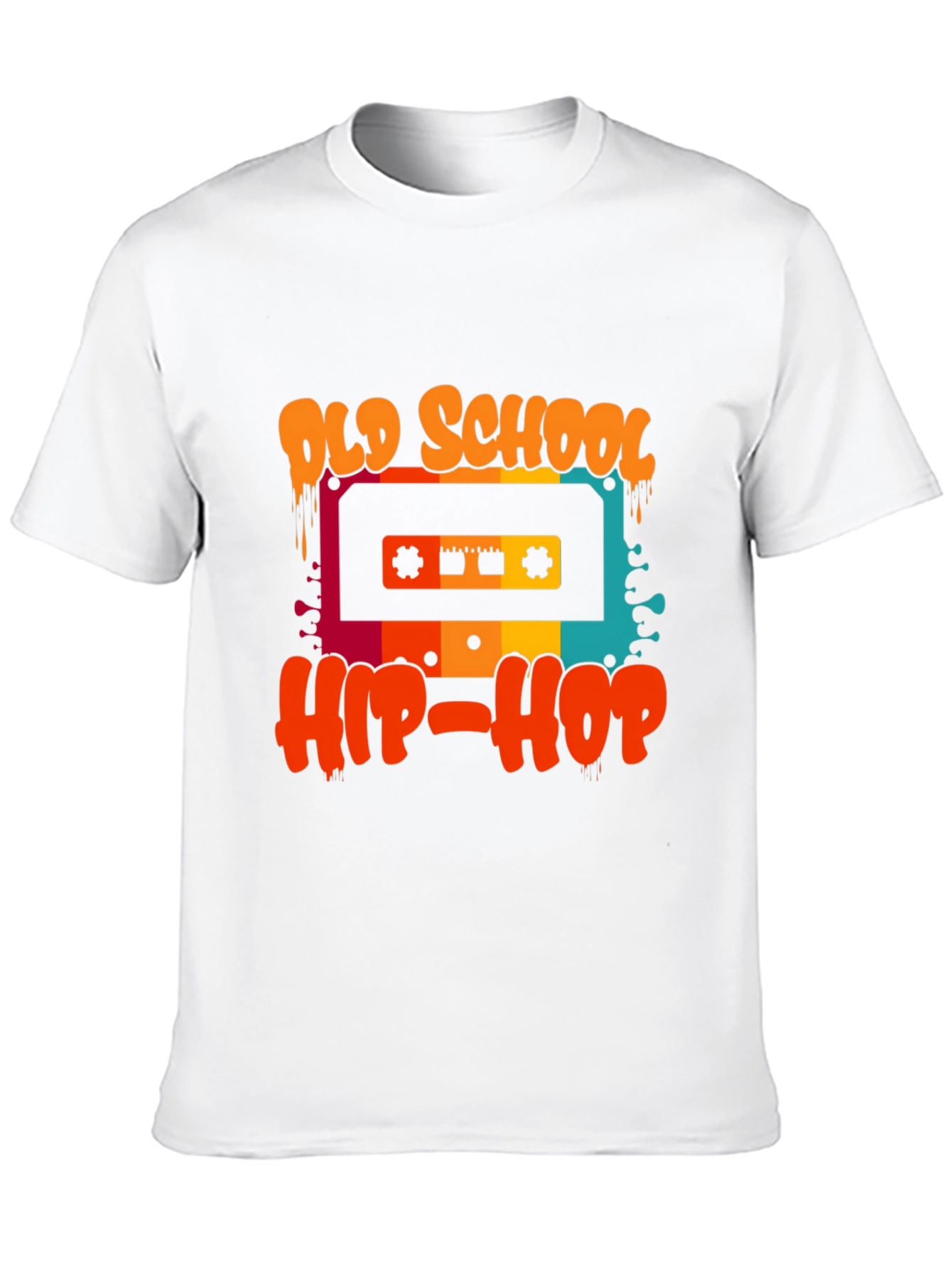 Old School Hip-Hop Cassette Tape T-Shirt