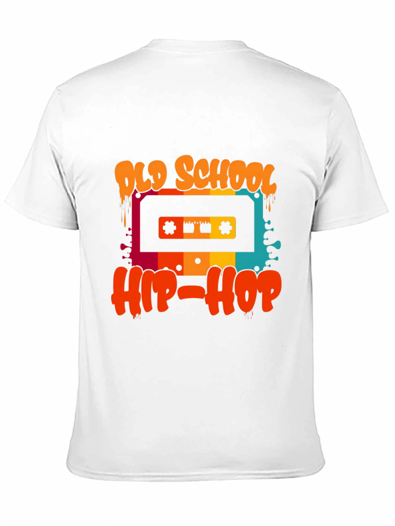 Old School Hip-Hop Cassette Tape T-Shirt