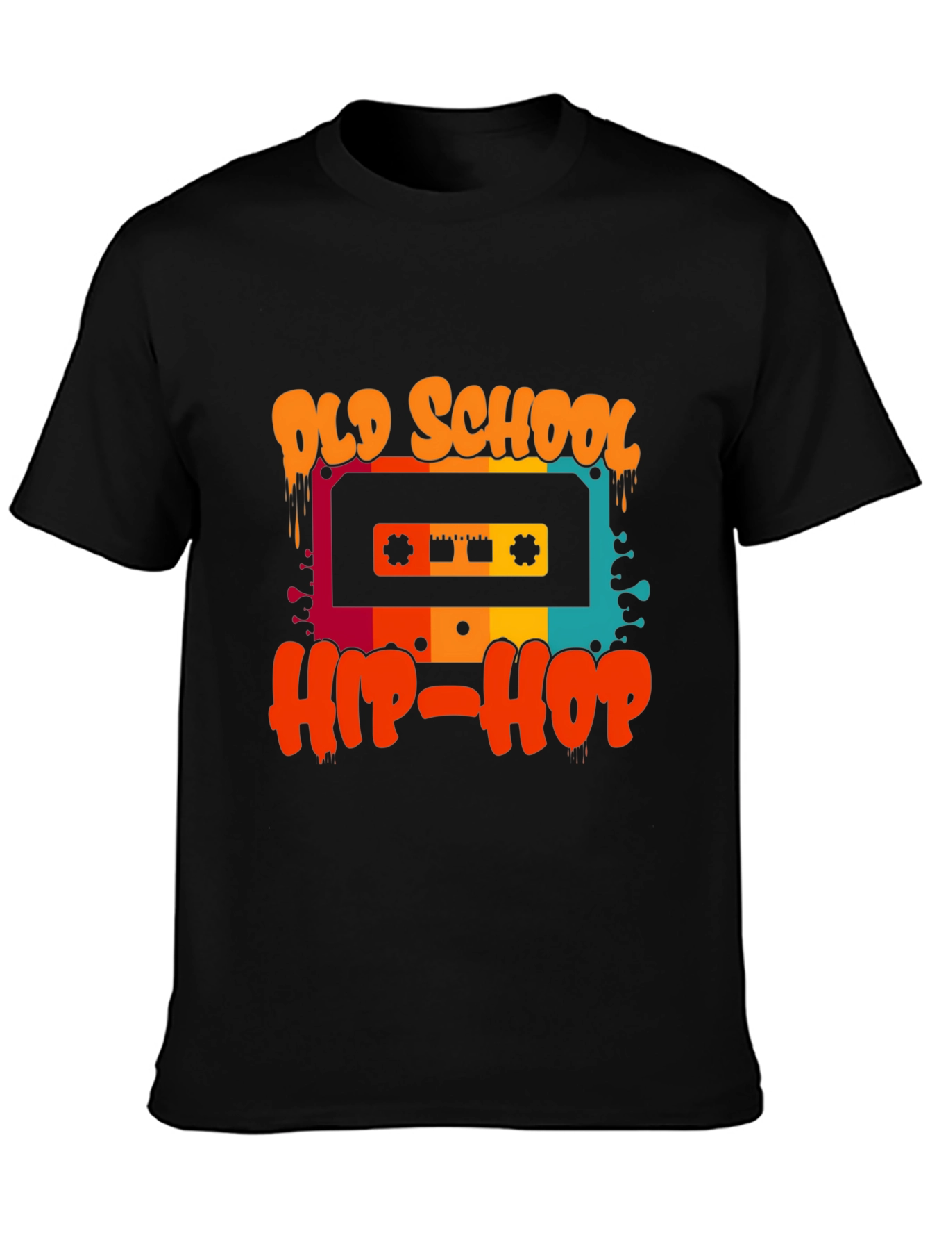 Old School Hip-Hop Cassette Tape T-Shirt