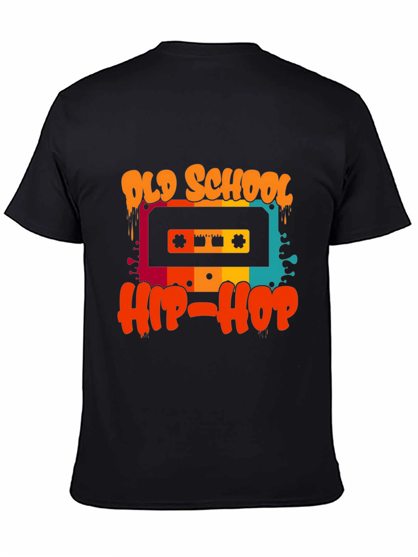Old School Hip-Hop Cassette Tape T-Shirt