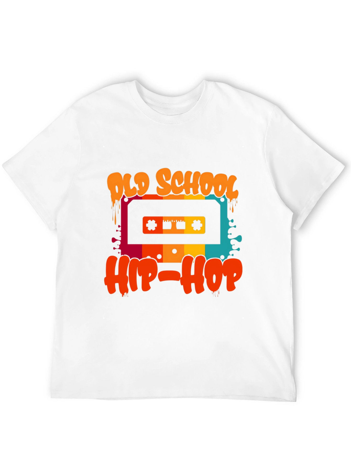 Old School Hip-Hop Cassette Tape T-Shirt