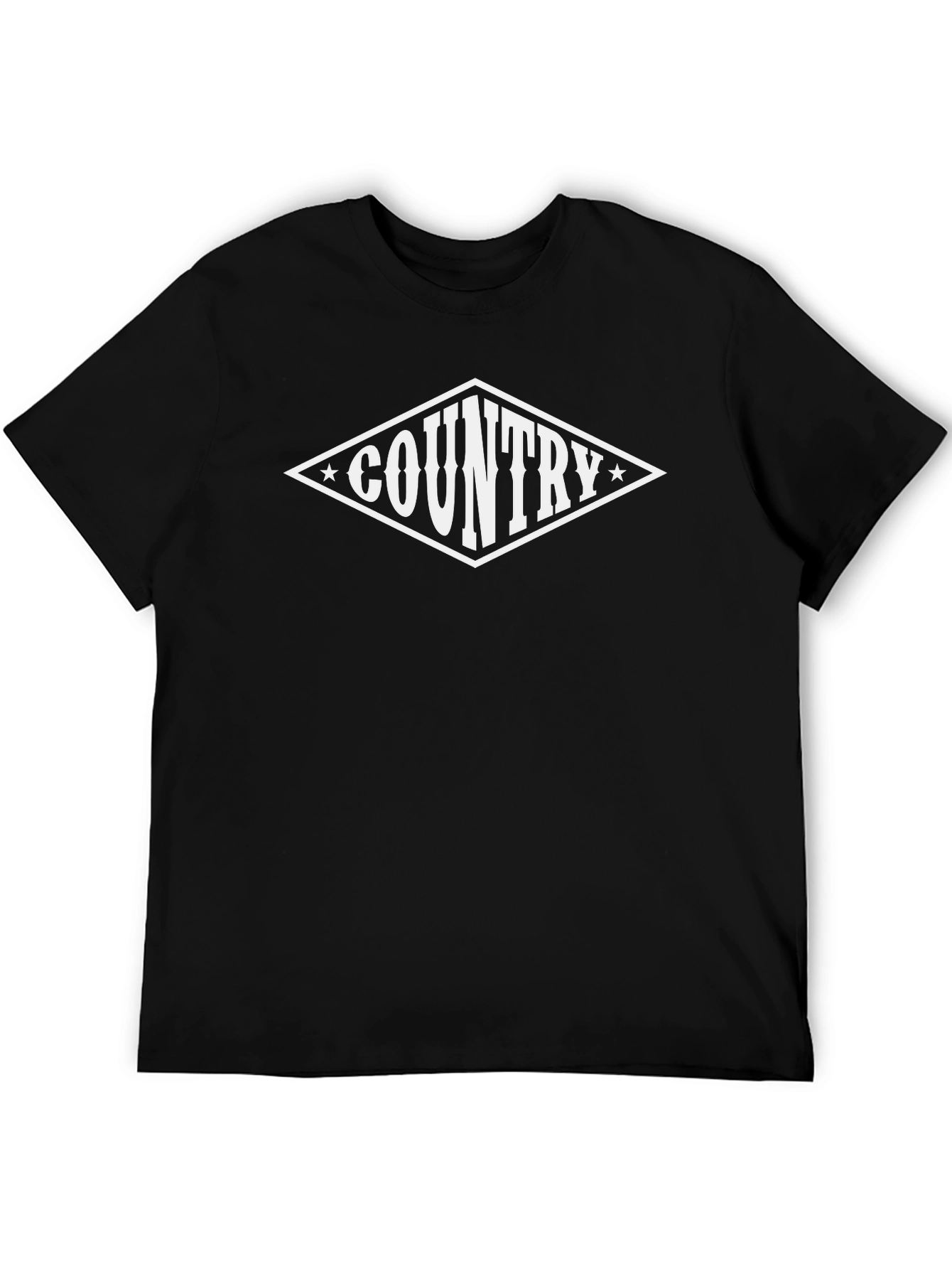 Country Music Graphic Tee - Unisex Black T-Shirt