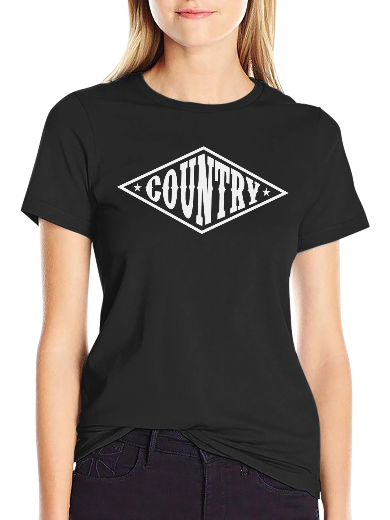 Country Music Graphic Tee - Unisex Black T-Shirt