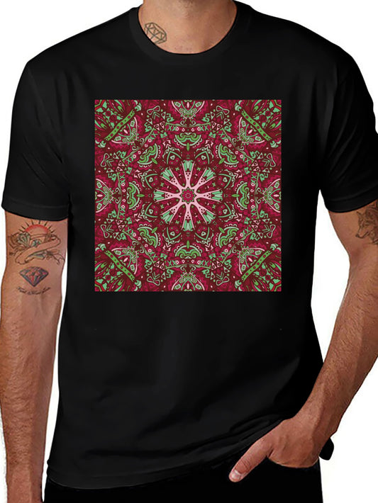Kaleidoscope Mandala T-Shirt - Unique Graphic Tee