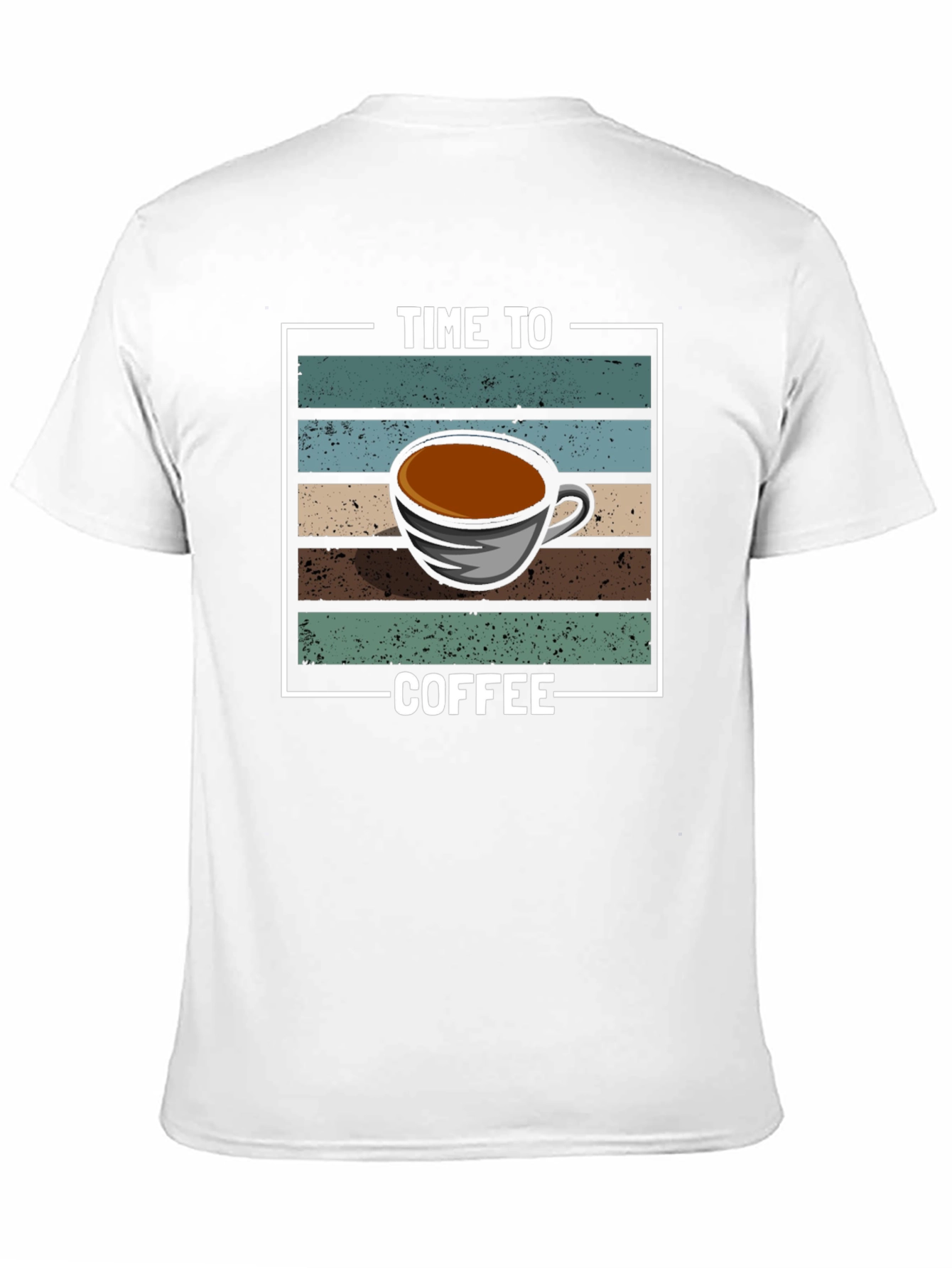 Time To Coffee Graphic T-Shirt
