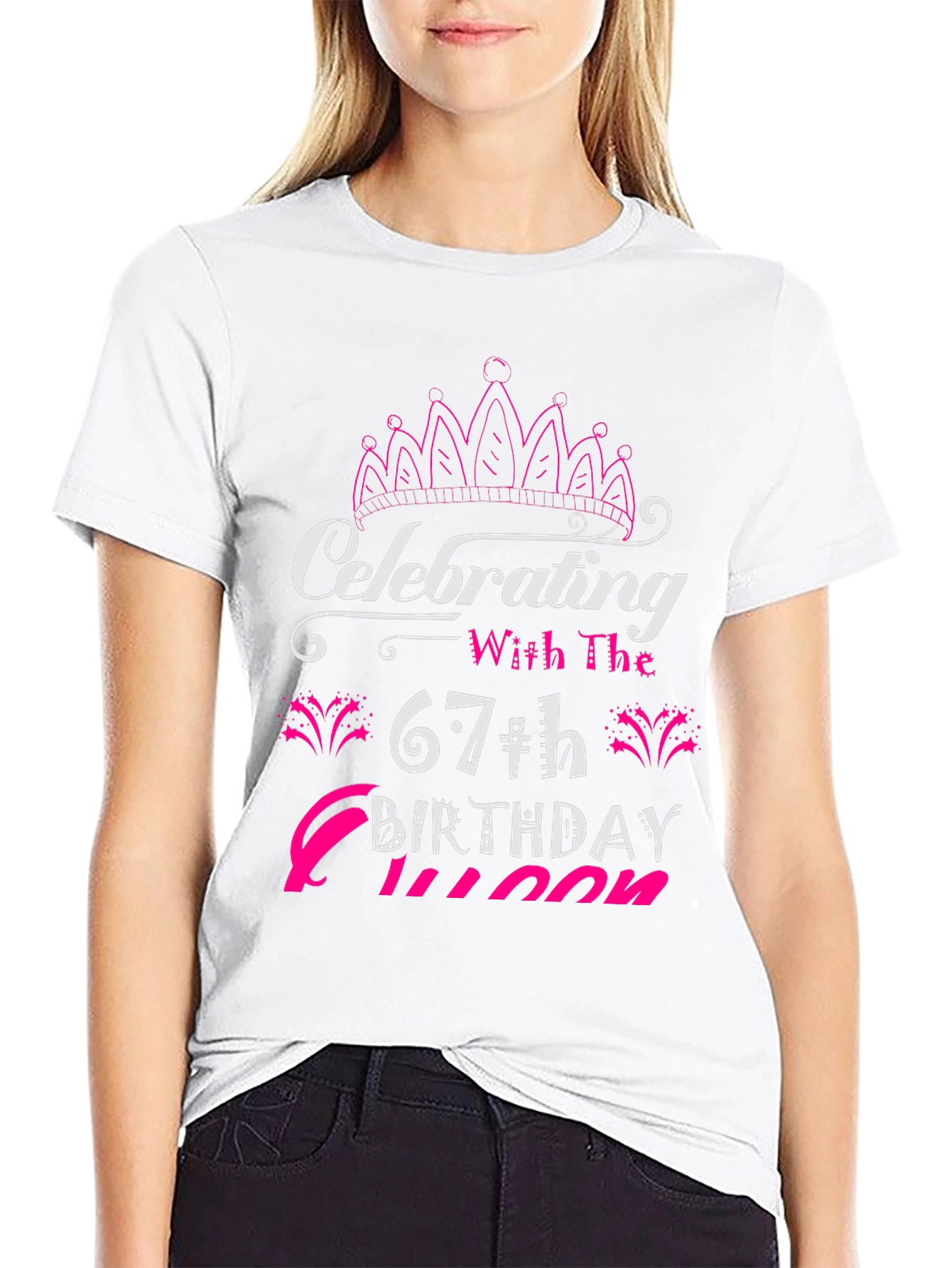 67th Birthday Queen T-Shirt - Celebrate in Style!