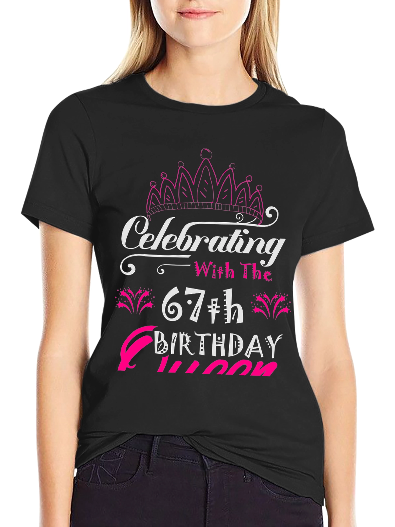 67th Birthday Queen T-Shirt - Celebrate in Style!