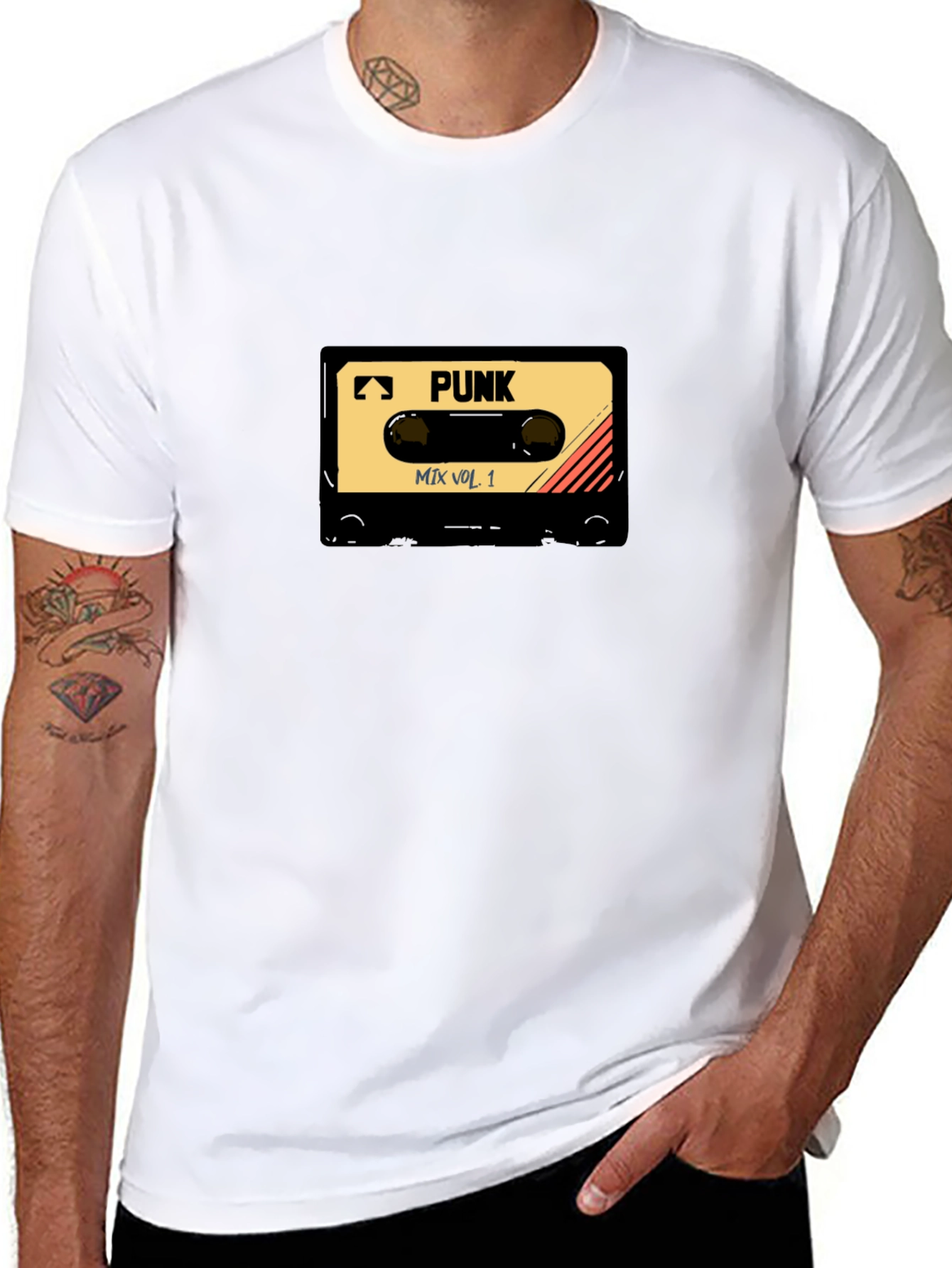 Punk Mix Vol. 1 Cassette Graphic T-Shirt