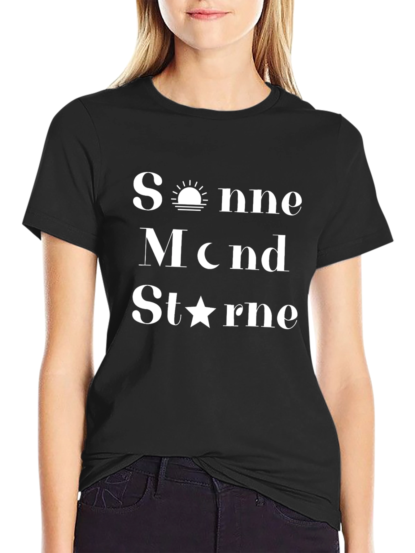 Sonne Mond Sterne Graphic Tee