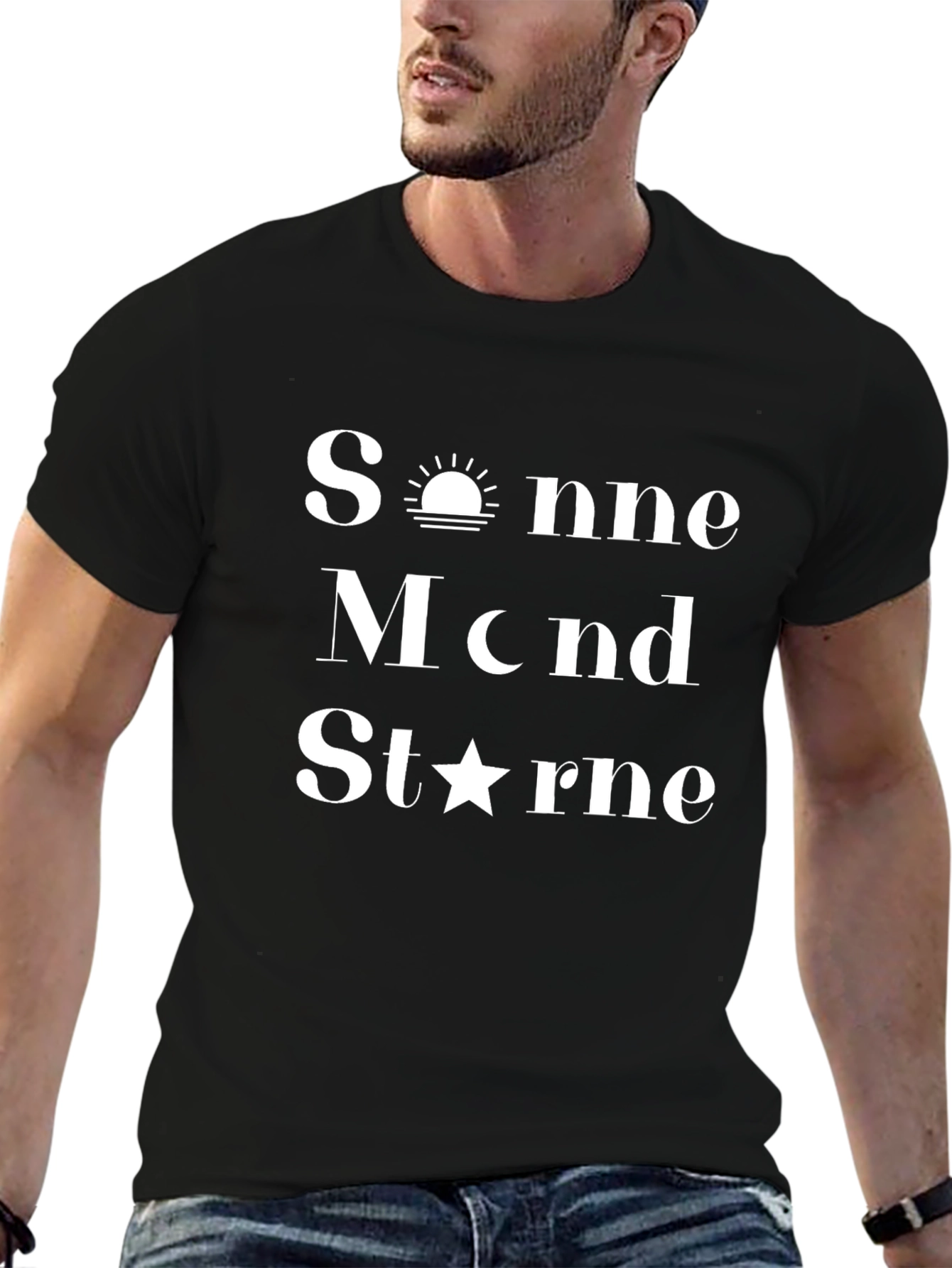 Sonne Mond Sterne Graphic Tee