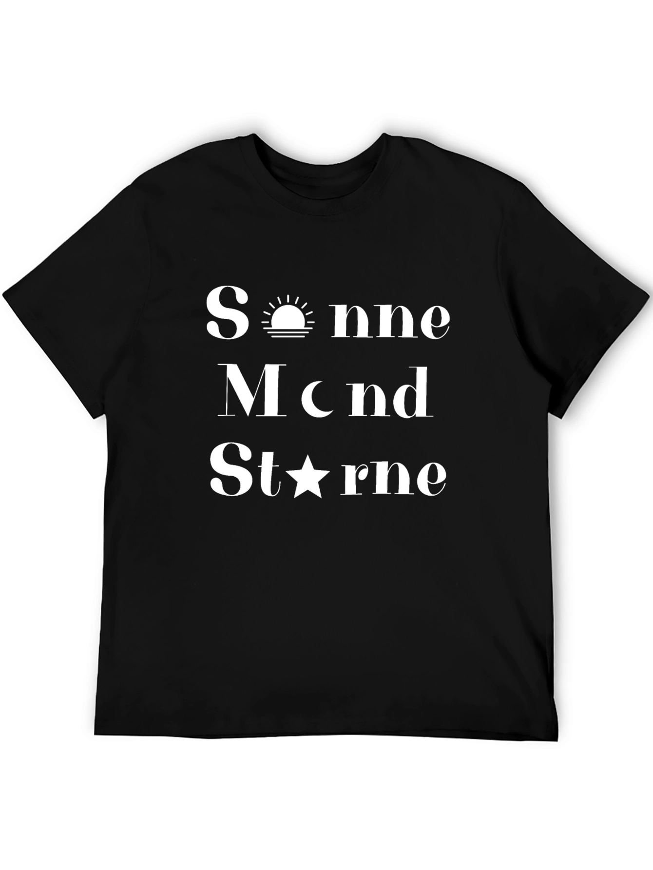 Sonne Mond Sterne Graphic Tee