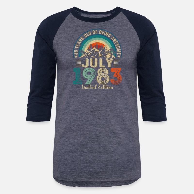 40 Years Old 40Th Awesome Since July